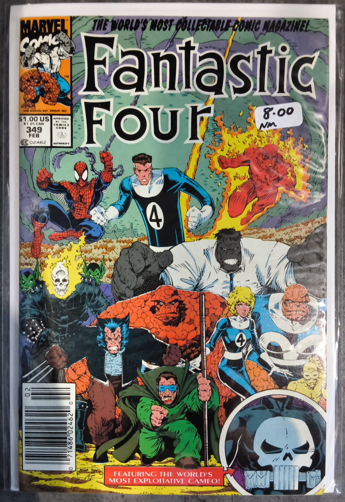 Fantastic Four Vol1 #349 Newsstand Edition (NM)