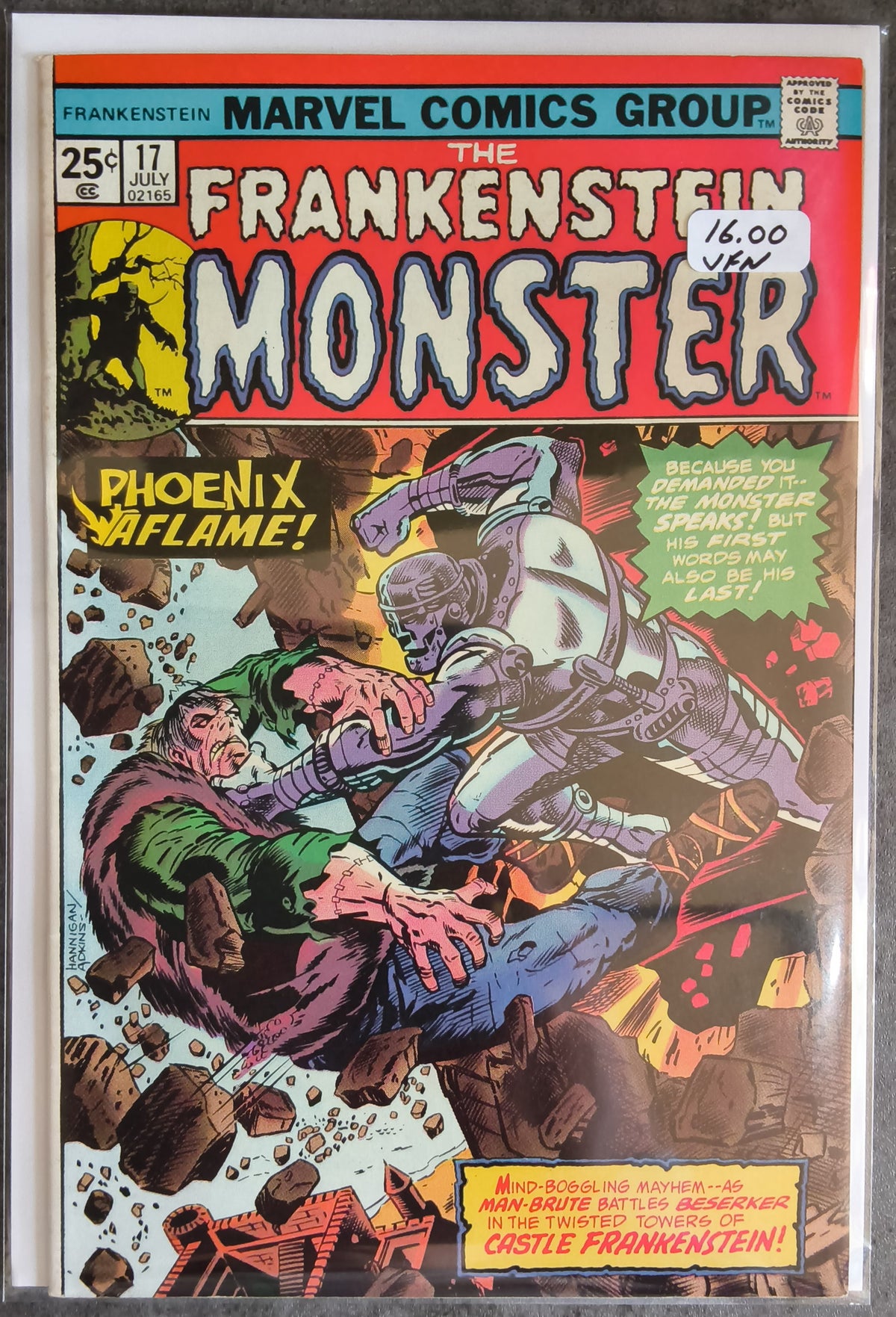 Frankenstein Vol 1 #17 (VF)