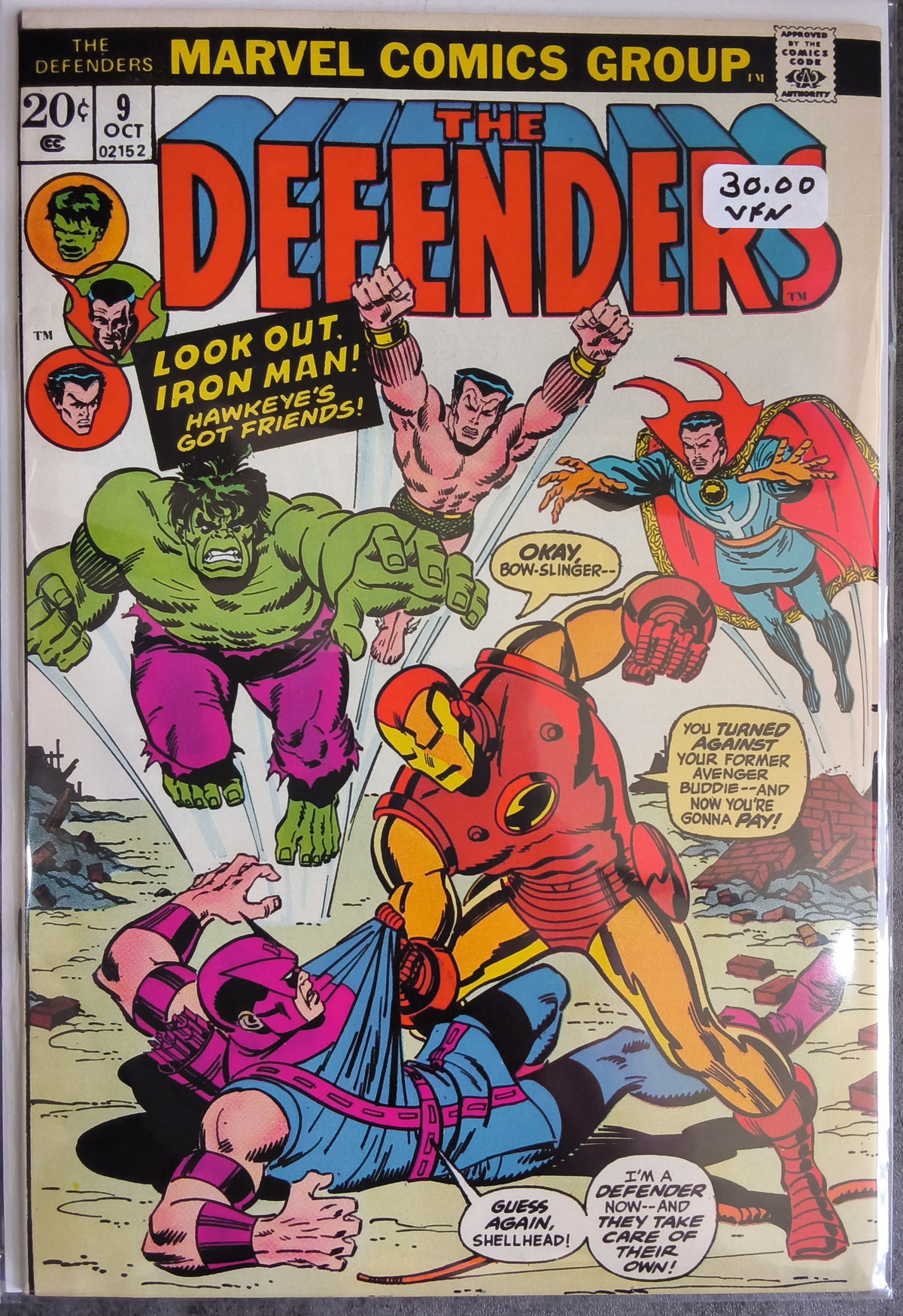 Defenders Vol 1 #009 (FN)