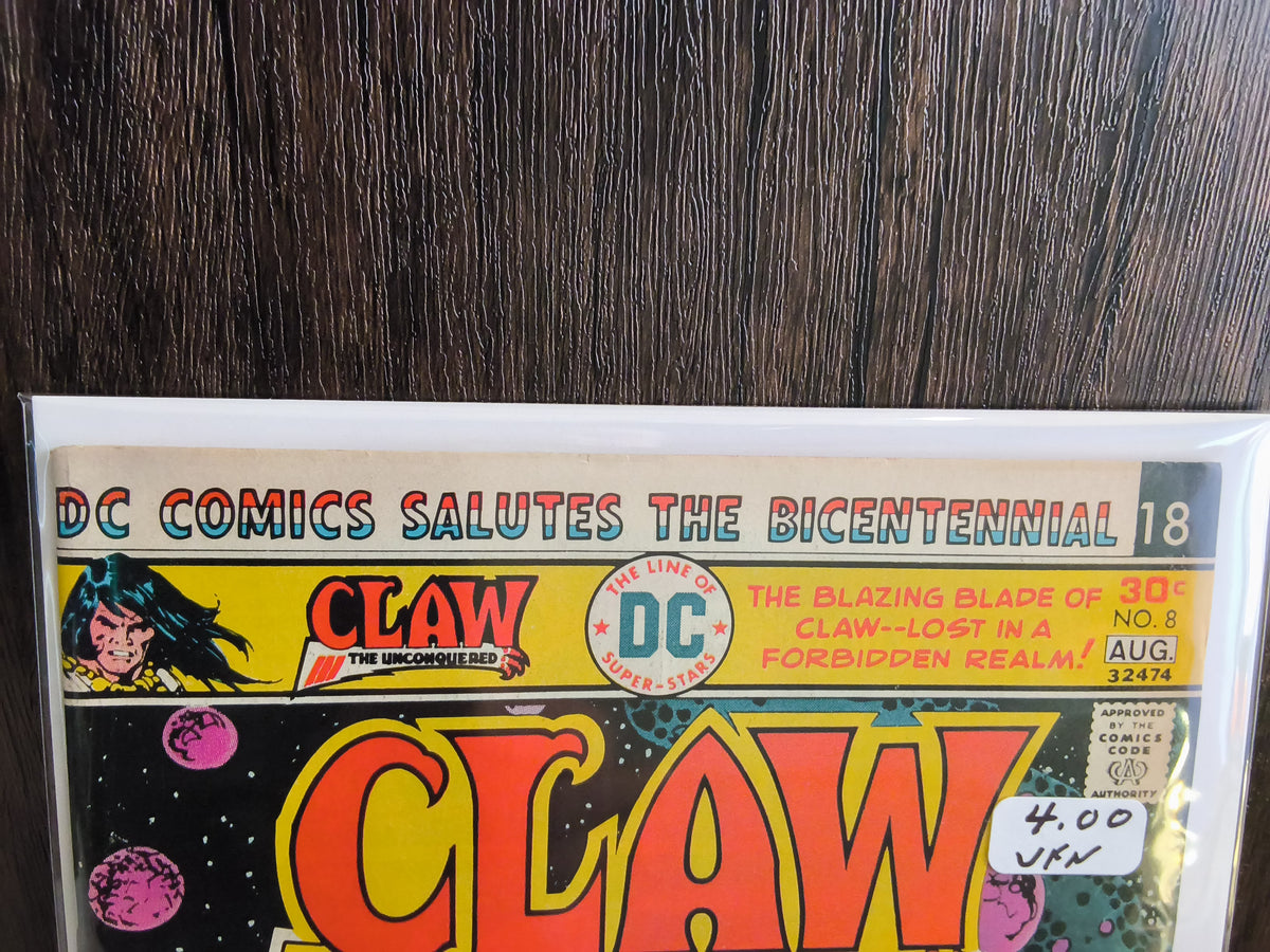 Claw The Unconquered #08 Newsstand Edition (VF)
