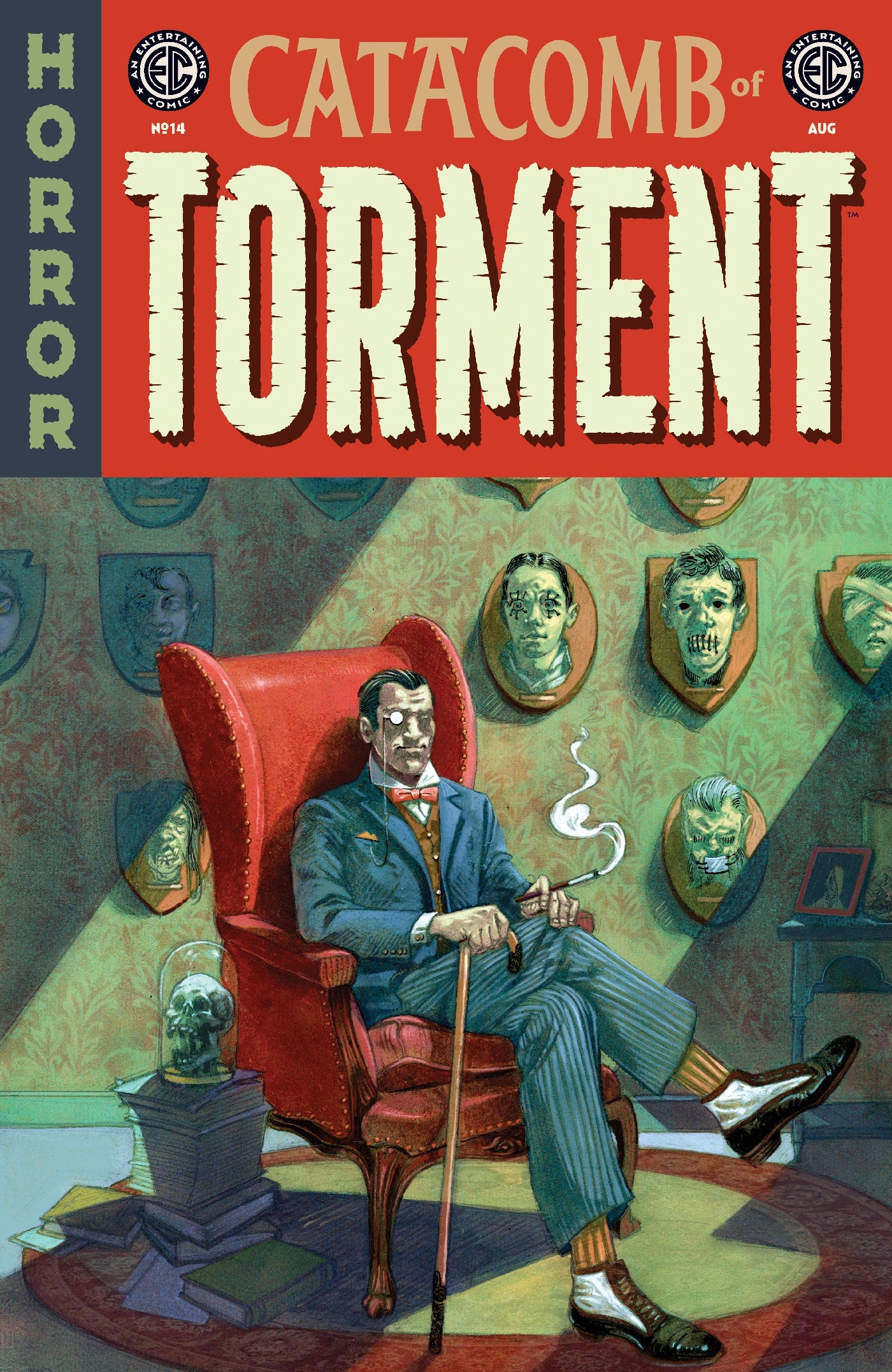 EC CATACOMB OF TORMENT #14 COVER A OLIVER DOMINGUEZ