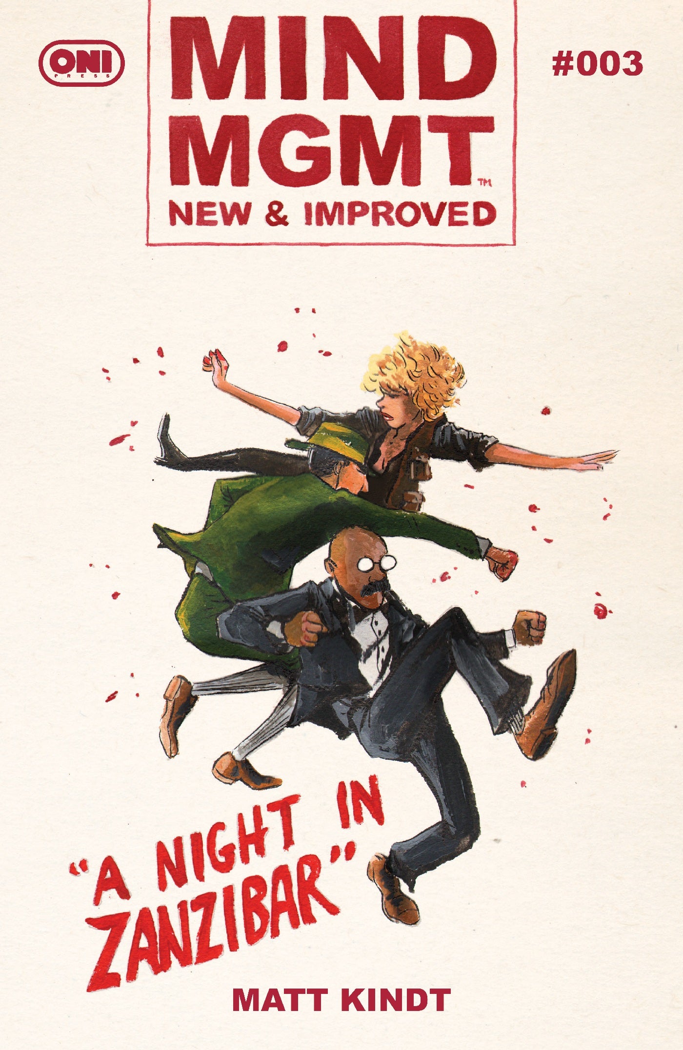 MIND MGMT NEW & IMPROVED #3 COVER A MATT KINDT
