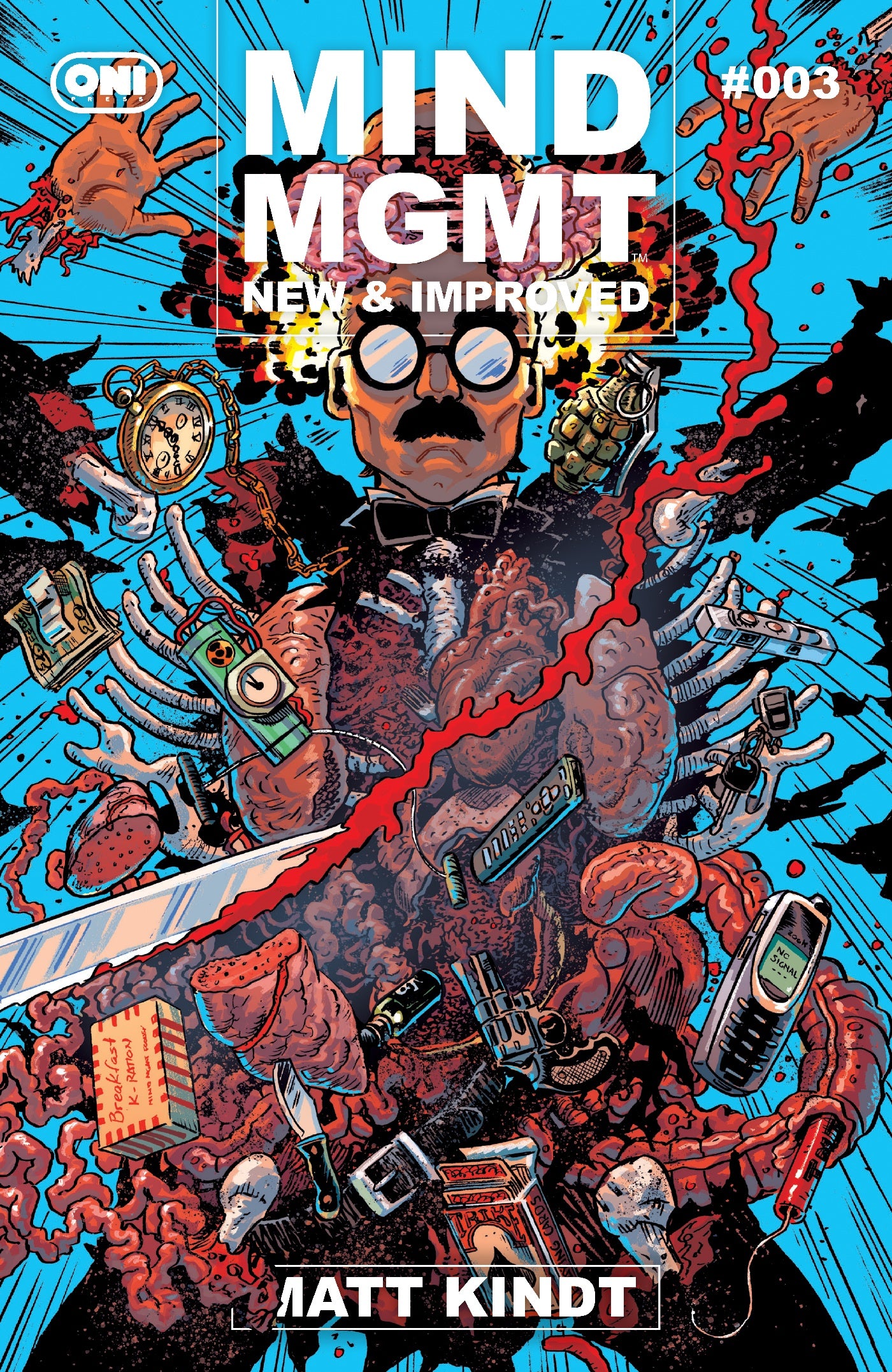 MIND MGMT NEW & IMPROVED #3 COVER C DAVID LAPHAM VARIANT