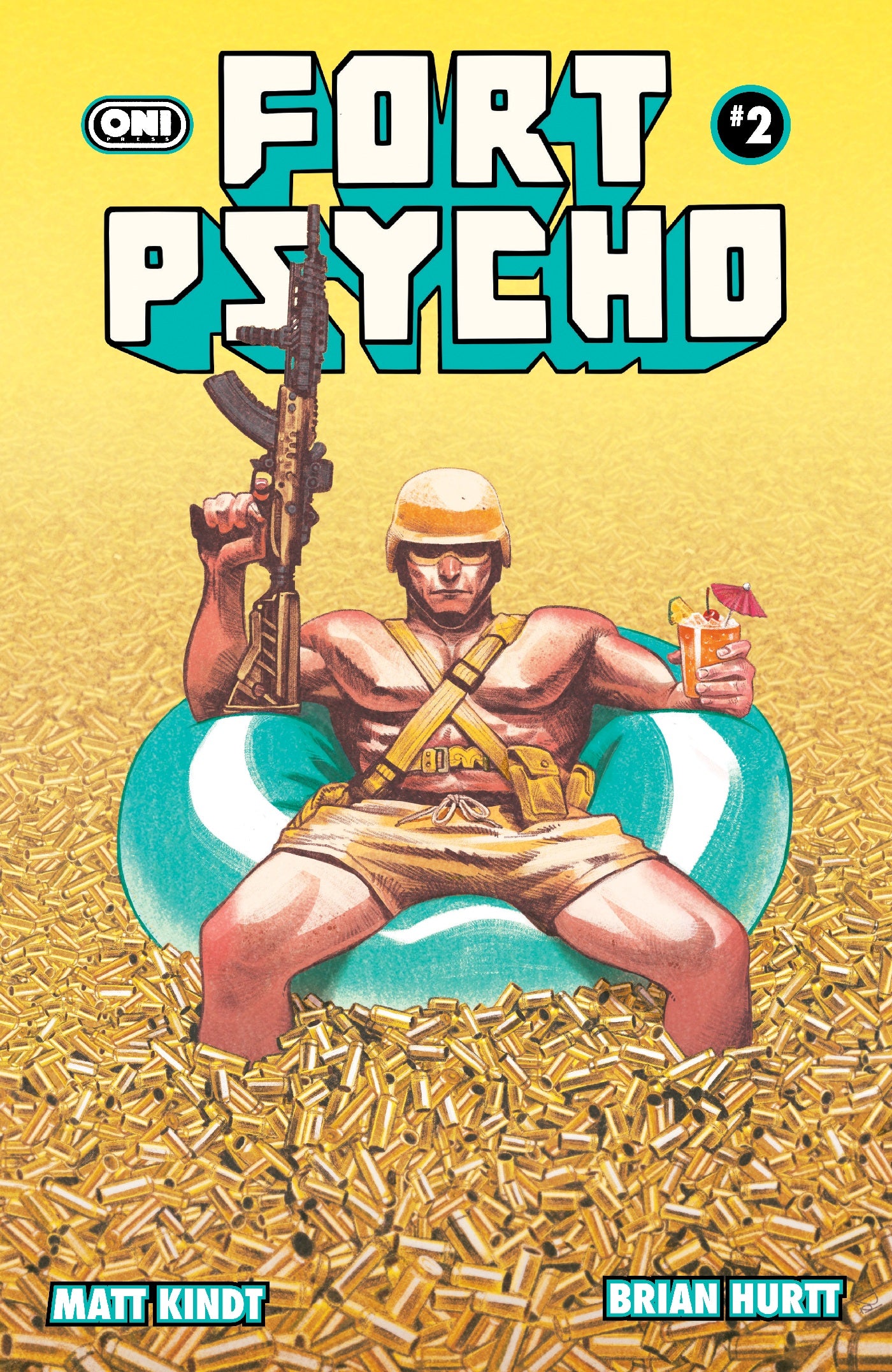 FORT PSYCHO #2 COVER C MIKE DEL MUNDO VARIANT