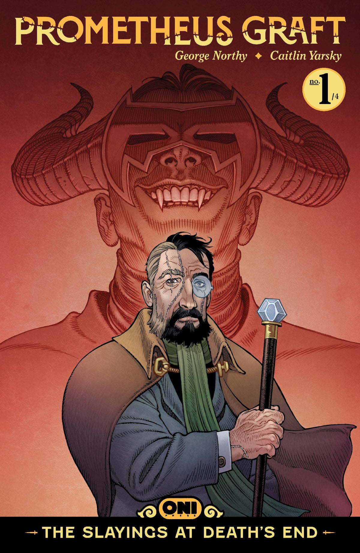 Prometheus Graft: The Slayings at Death's End #1 Cover C Gabriel Rodriguez Variant