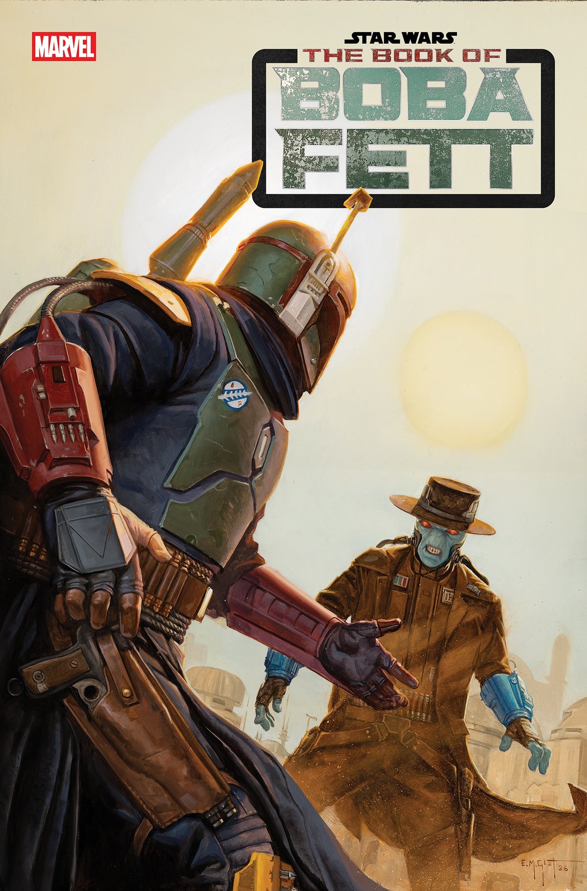 STAR WARS: THE BOOK OF BOBA FETT #7 E.M. GIST VARIANT