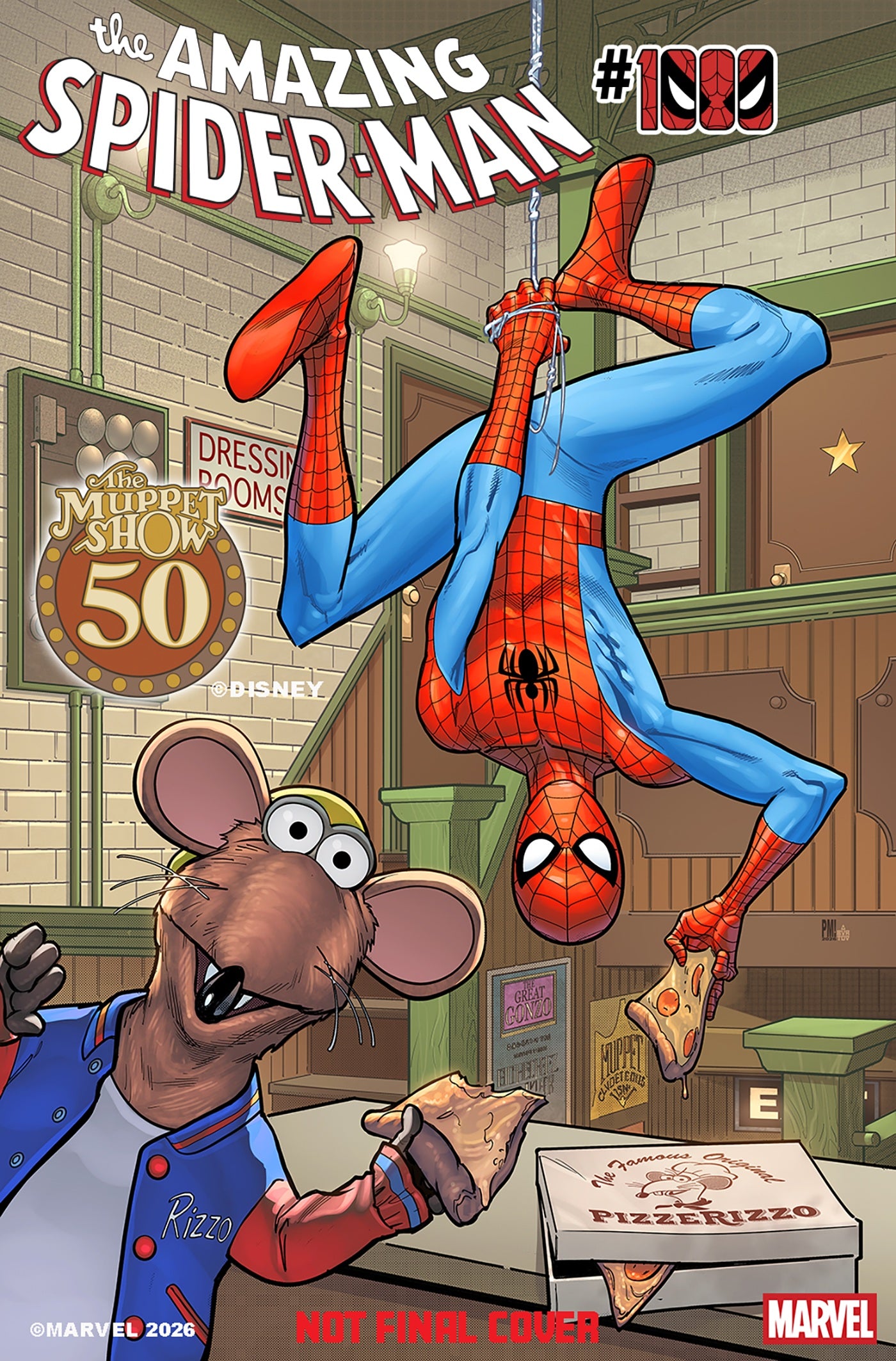 AMAZING SPIDER-MAN #1000 PACO MEDINA MUPPETS VARIANT