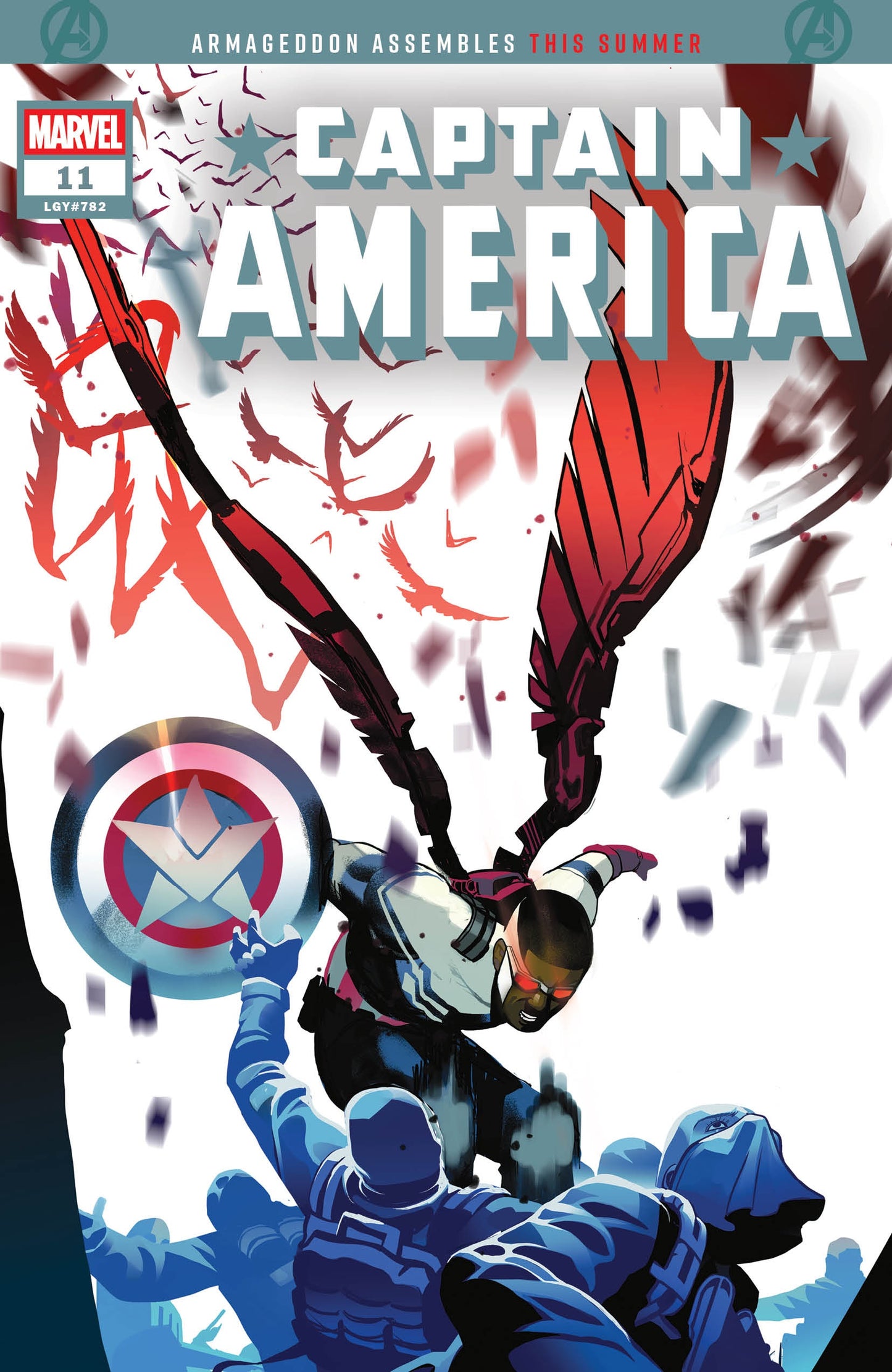 CAPTAIN AMERICA #11 BALDEMAR RIVAS VARIANT