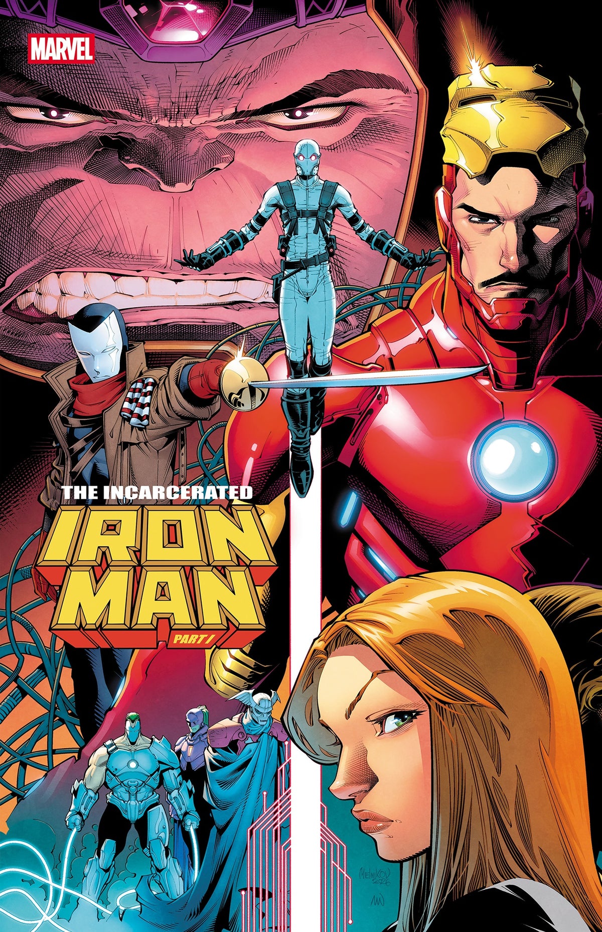 IRON MAN #12 GLEB MELNIKOV CONNECTING VARIANT