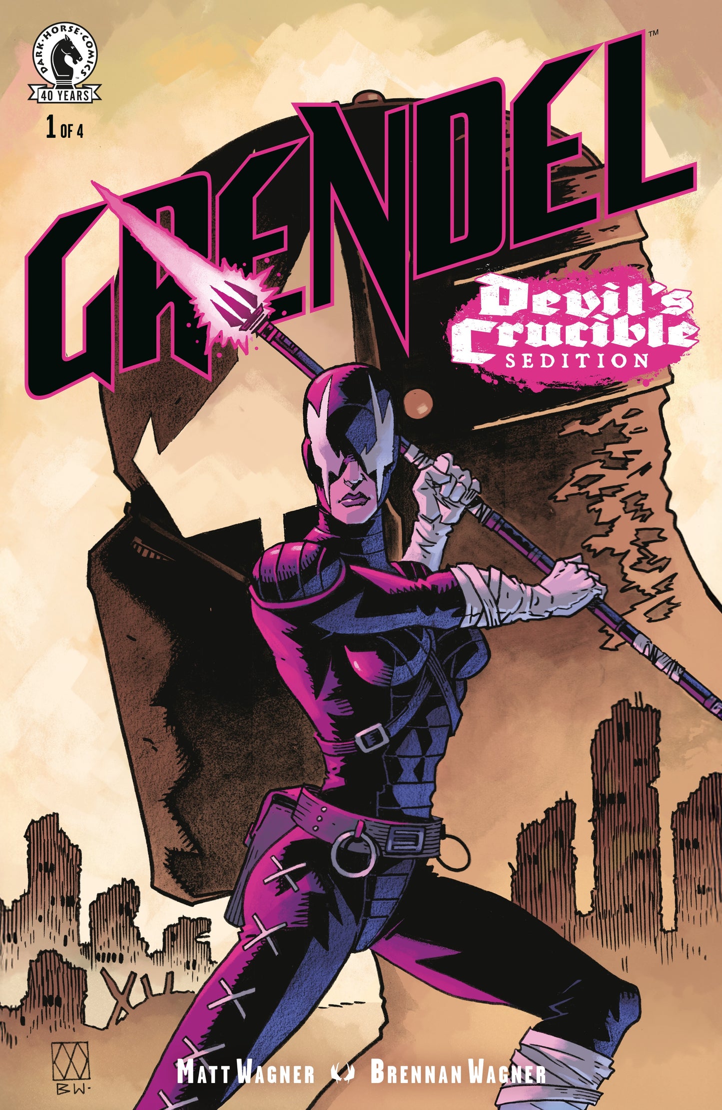 Grendel: Devil's Crucible--Sedition #1 (COVER A) (Matt Wagner)