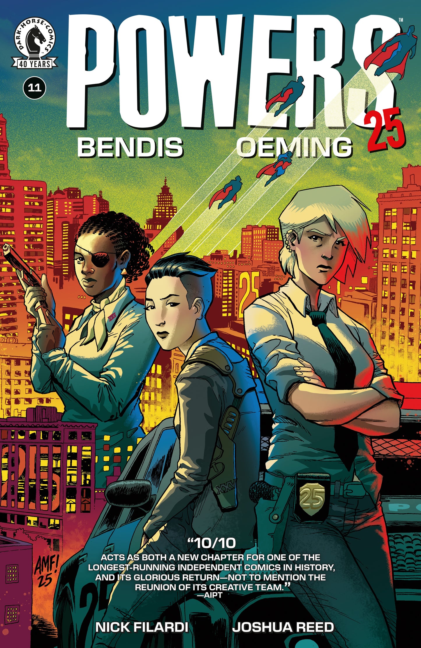 Powers 25 #11 (COVER B) (Tony Fleecs)