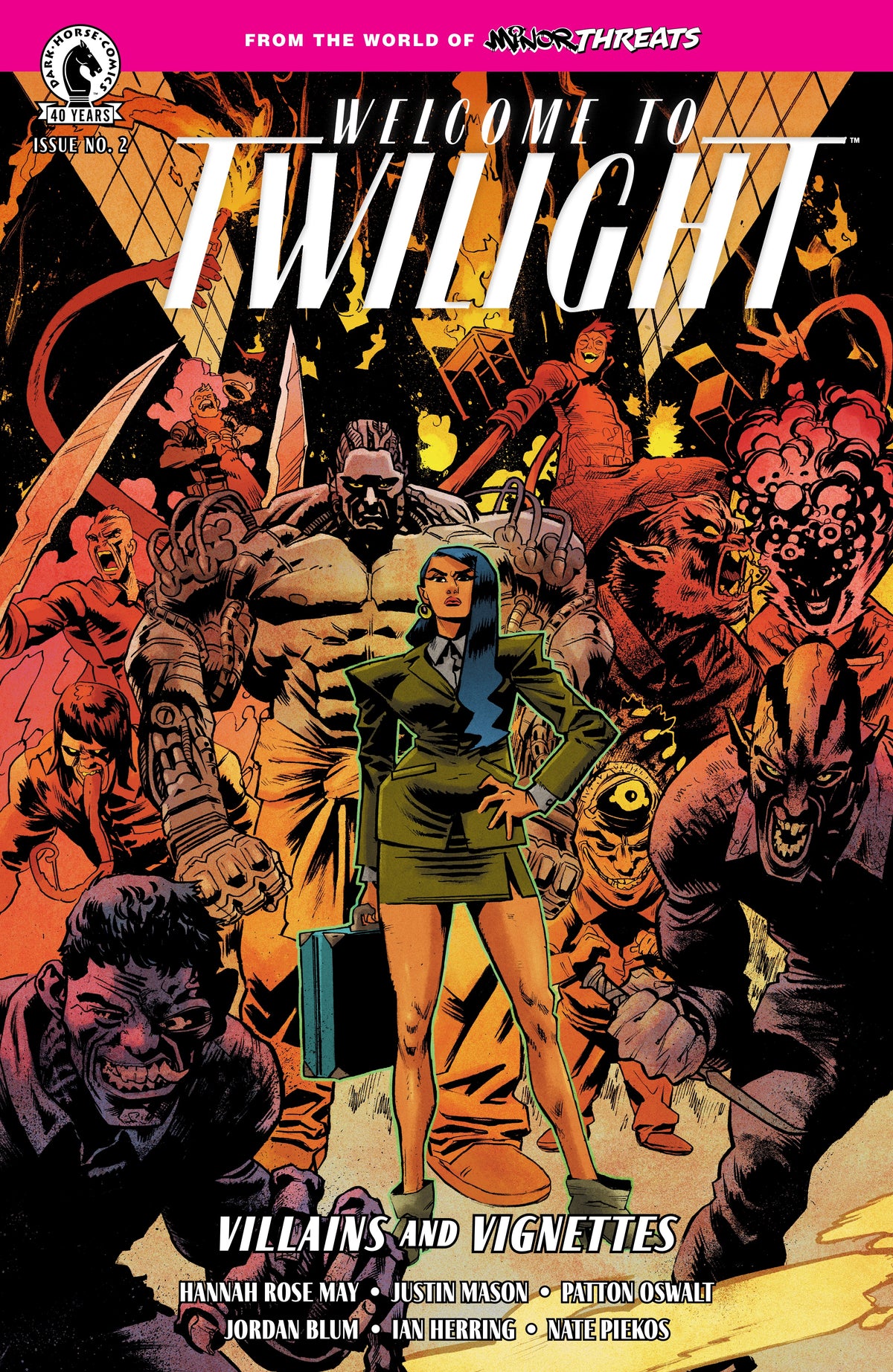 Minor Threats: Welcome to Twilight--Villains and Vignettes #2 (COVER A) (Scott Hepburn)
