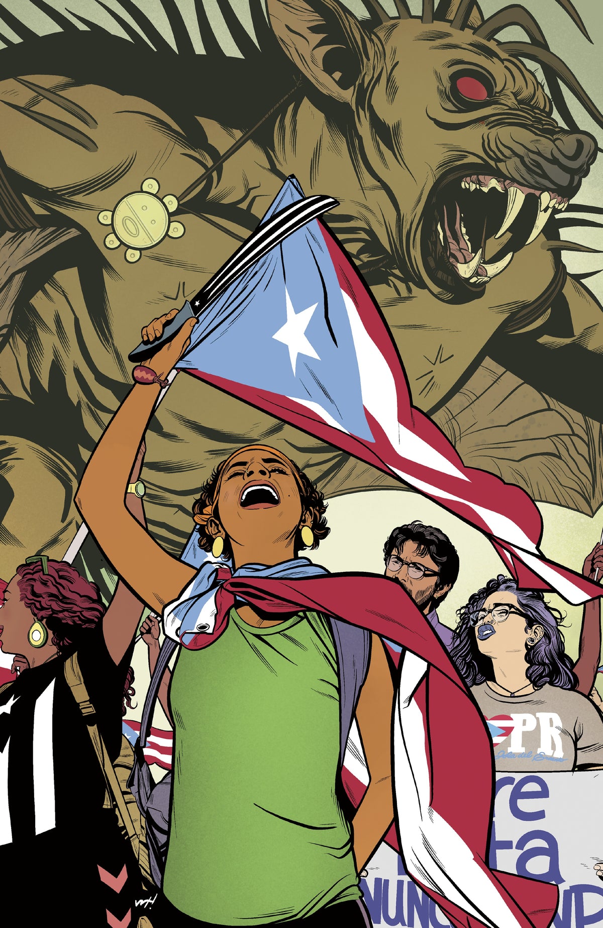 The Beast of Boriken #4 (COVER B) (Wilfredo Torres)