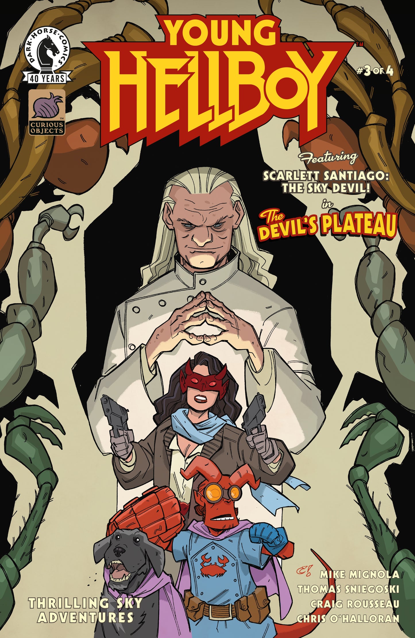 Young Hellboy: Thrilling Sky Adventures #3 (COVER A) (Craig Rousseau)