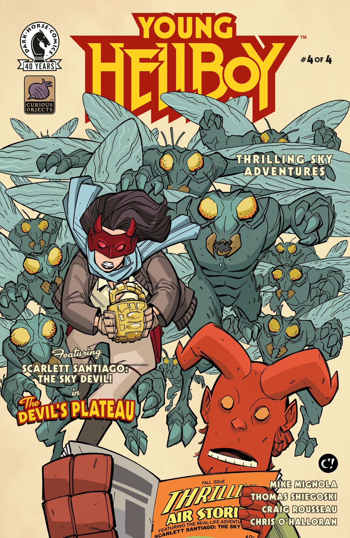 Young Hellboy: Thrilling Sky Adventures #4 (COVER A) (Craig Rousseau)