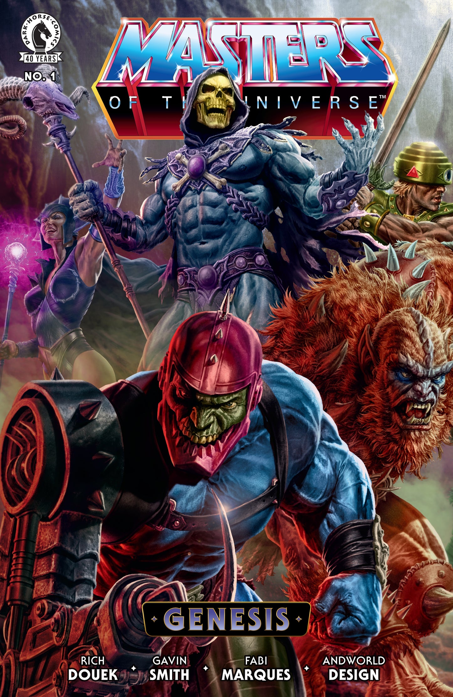 Masters of the Universe: Genesis #1 (COVER B) (Lee Bermejo)