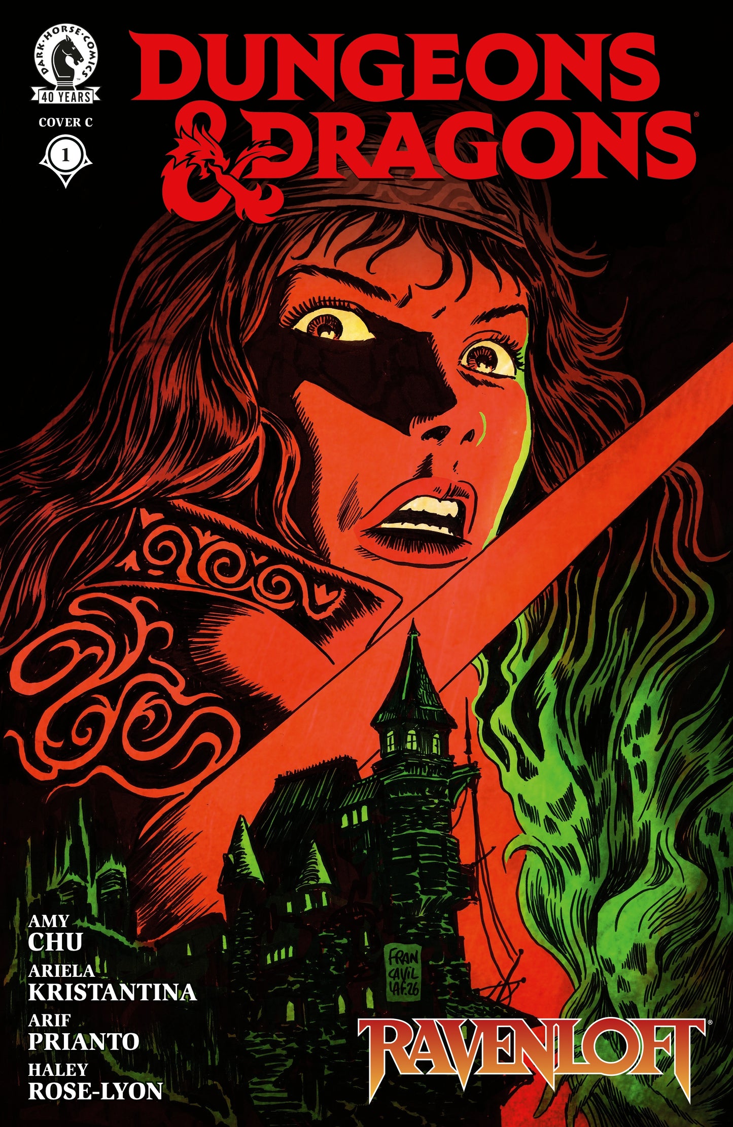Dungeons & Dragons: Reavenloft #1 (COVER C) (Francesco Francavilla)