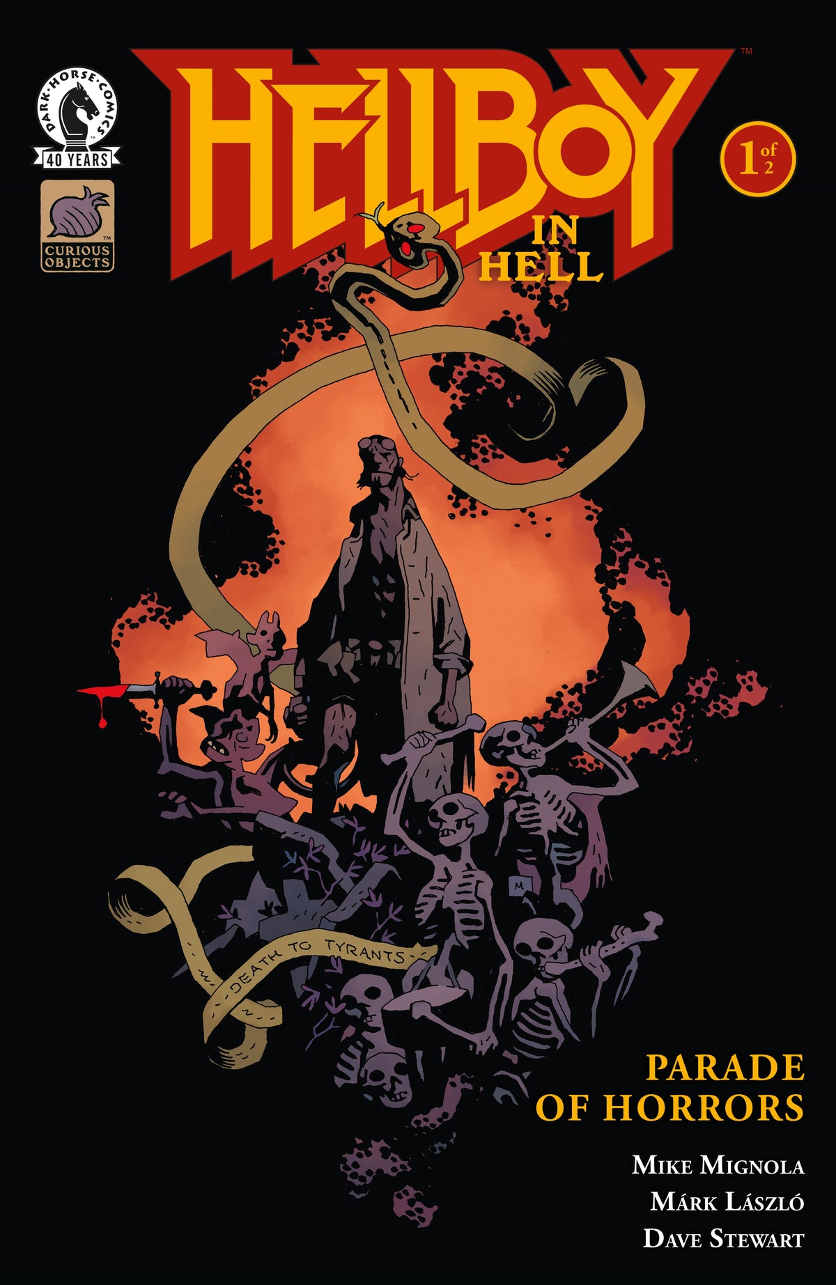 Hellboy in Hell: Parade of Horrors #1 (COVER B) (Mike Mignola)