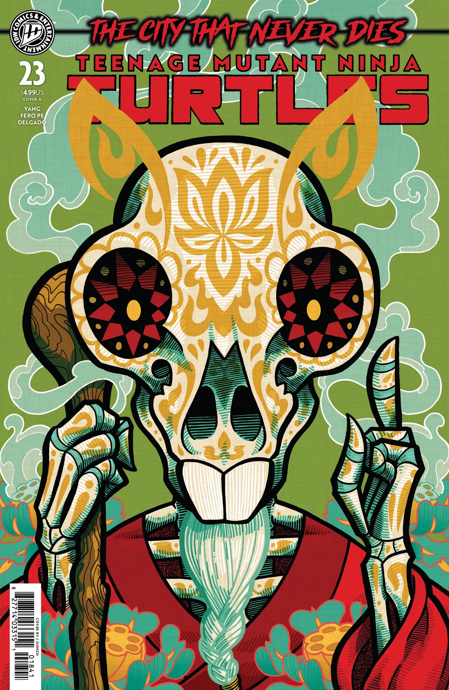 Teenage Mutant Ninja Turtles #23 Variant D (J. Gonzo)