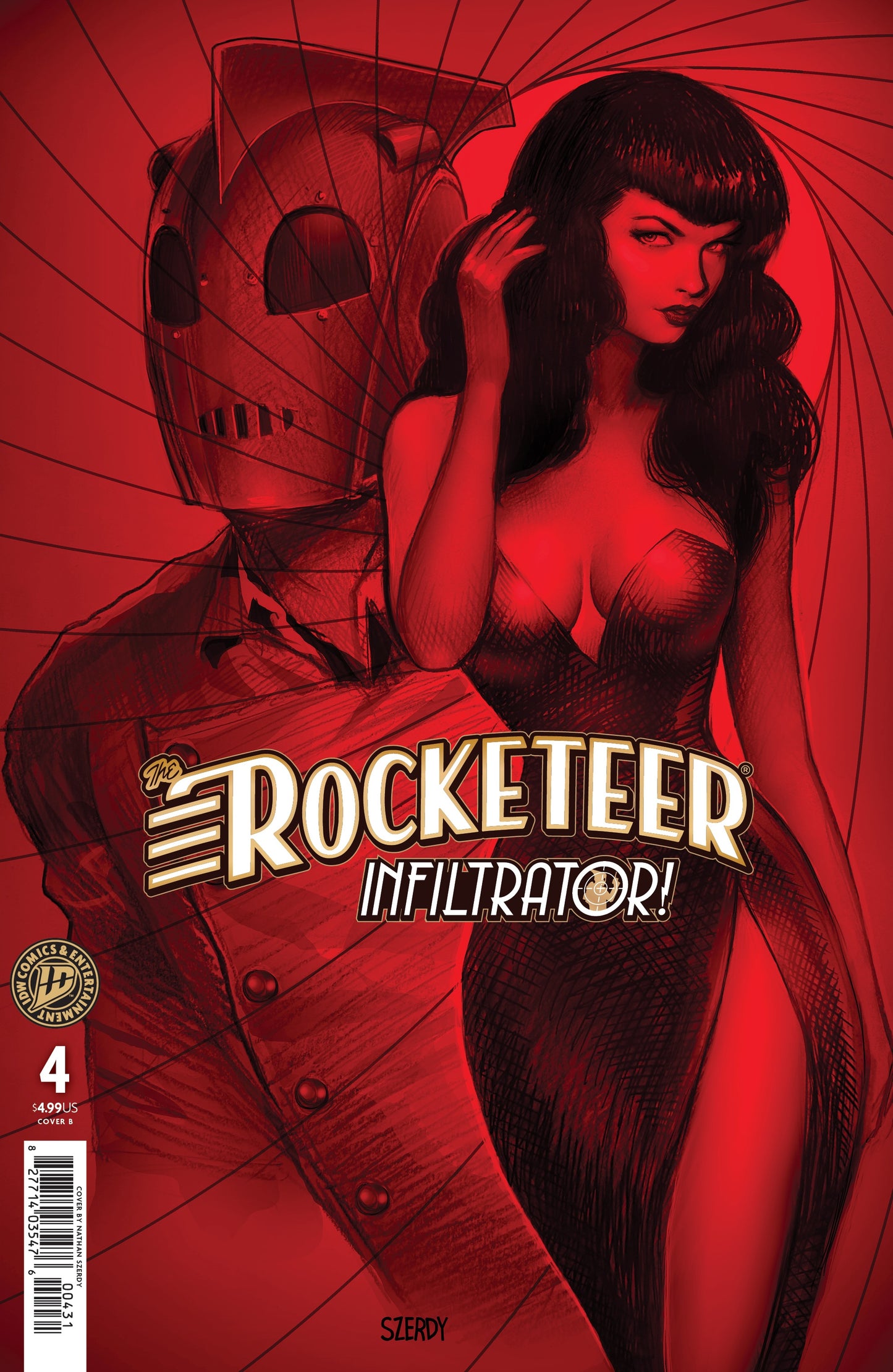 The Rocketeer: Infiltrator! #4 Variant B (Szerdy)
