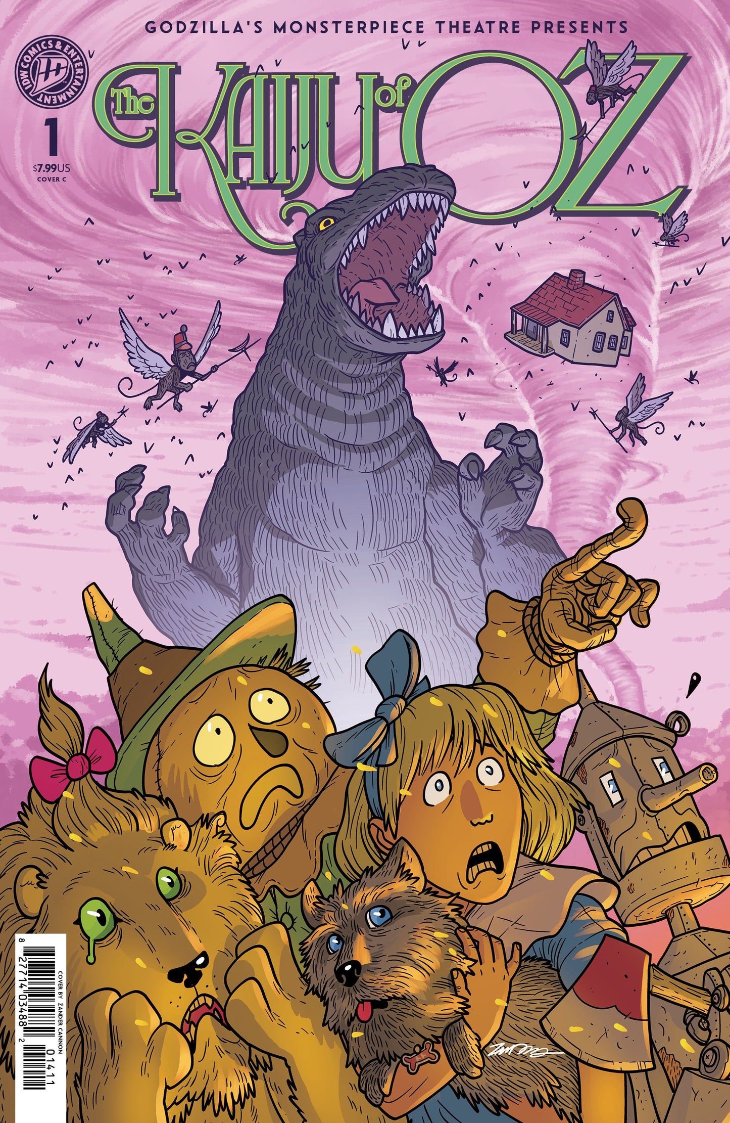 Godzilla: Monsterpiece Theatre Godzilla’s Monsterpiece Theatre Presents: The Kaiju of Oz Variant C (Cannon)