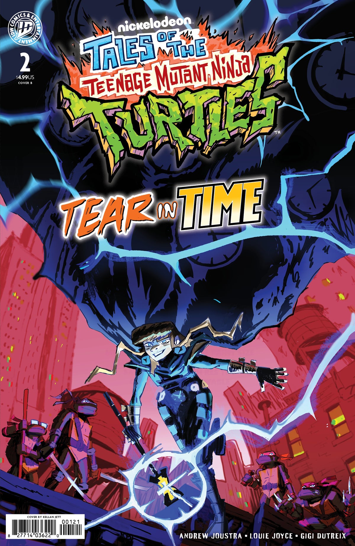 Tales of the Teenage Mutant Ninja Turtles: Tear in Time #2 Variant B (Jett)