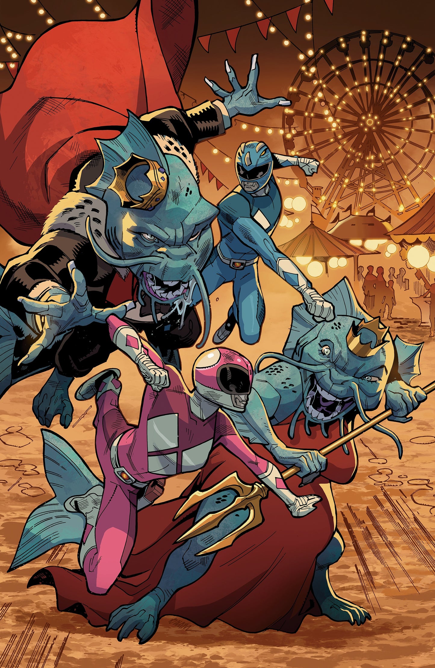 Mighty Morphin Power Rangers (2026) #4 Balám Foil Variant
