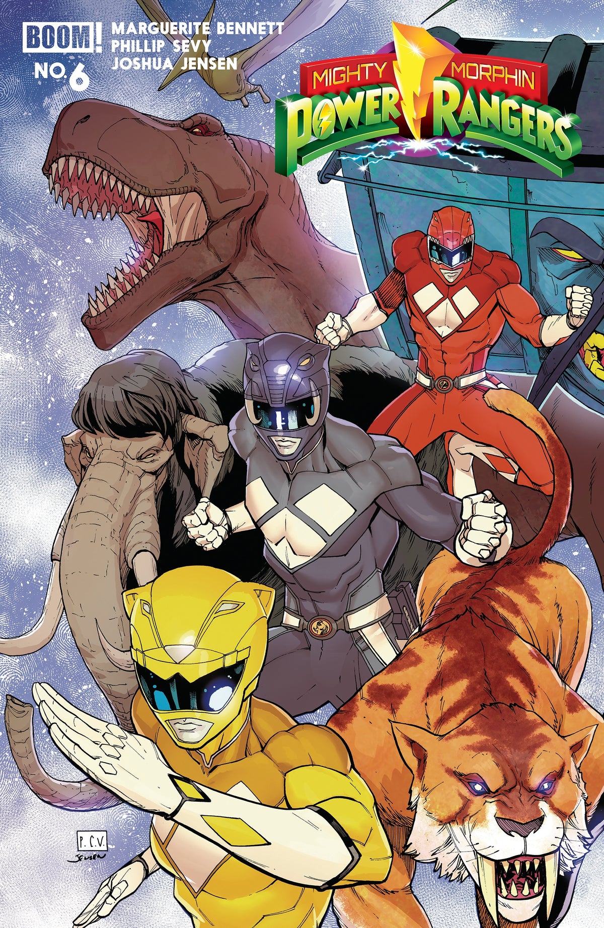 Mighty Morphin Power Rangers (2026) #6 Phillip Sevy Variant