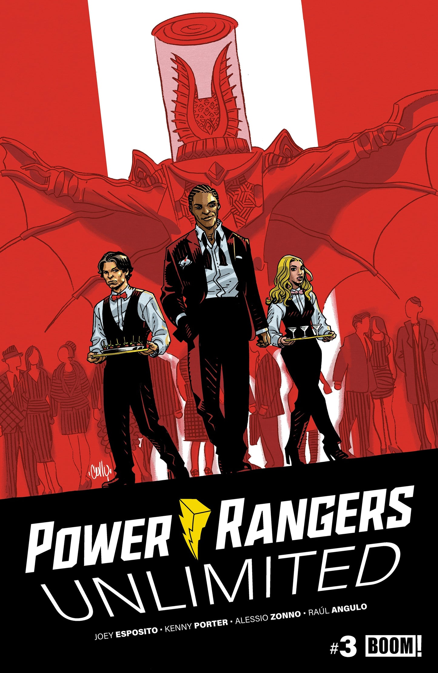 Power Rangers Unlimited #3 Cully Hamner Variant