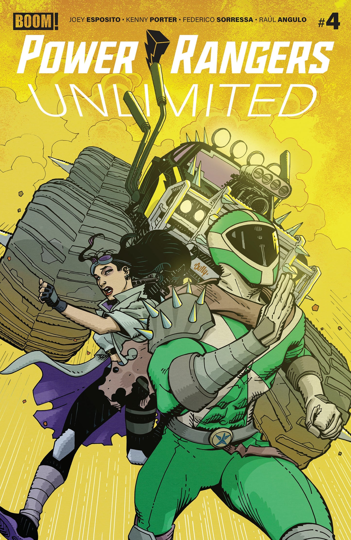 Power Rangers Unlimited #4 Cully Hamner Variant