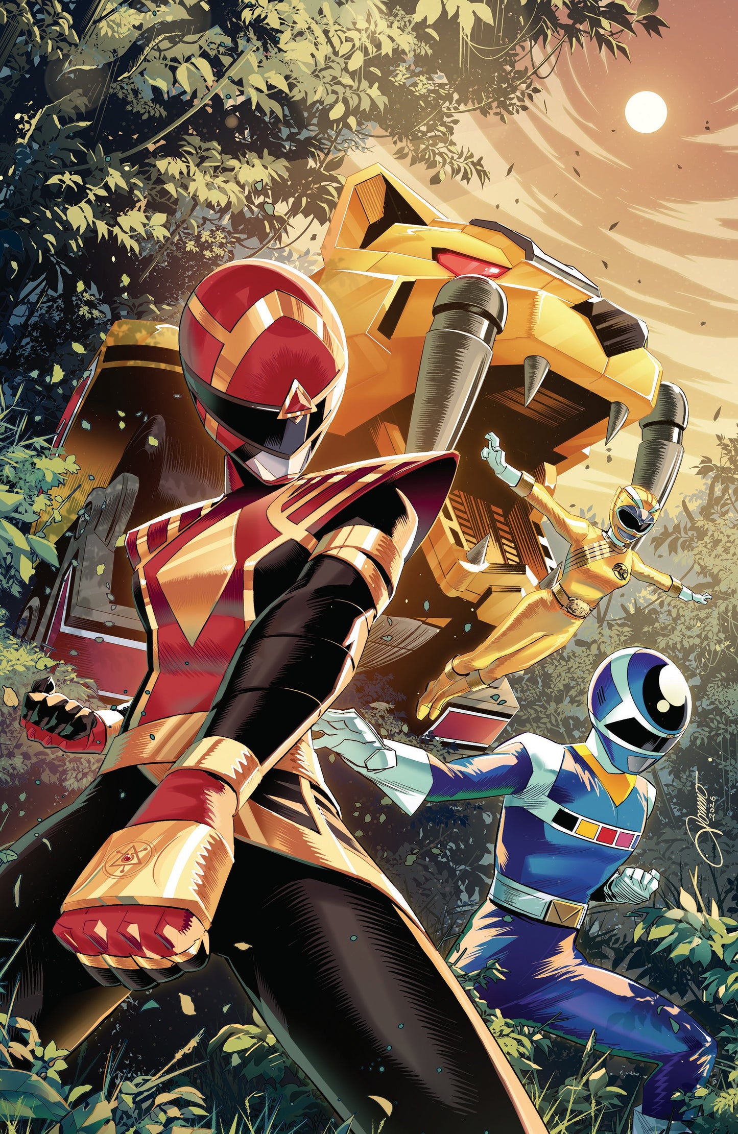 Power Rangers Unlimited #5 Alessio Zonno Foil Variant
