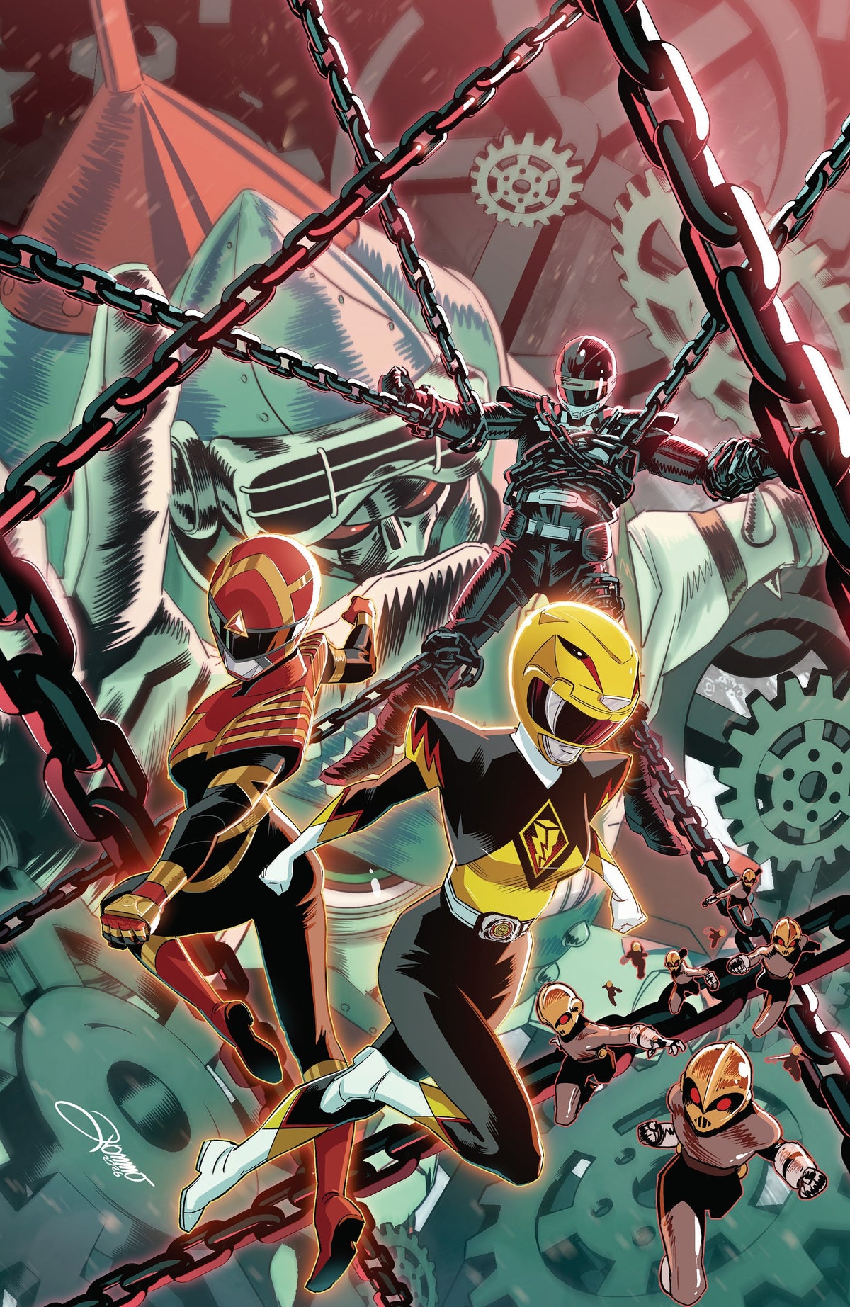 Power Rangers Unlimited #6 Alessio Zonno Foil Variant