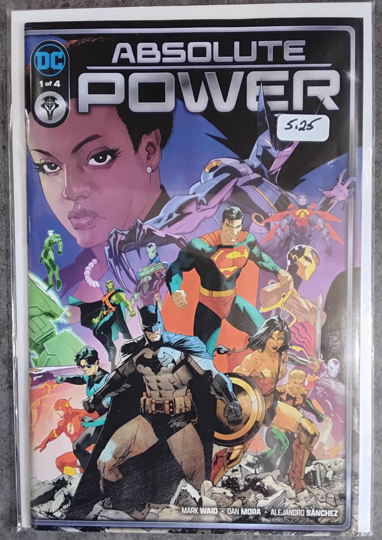 Absolute Power #1 Dan Mora Wraparound Cover