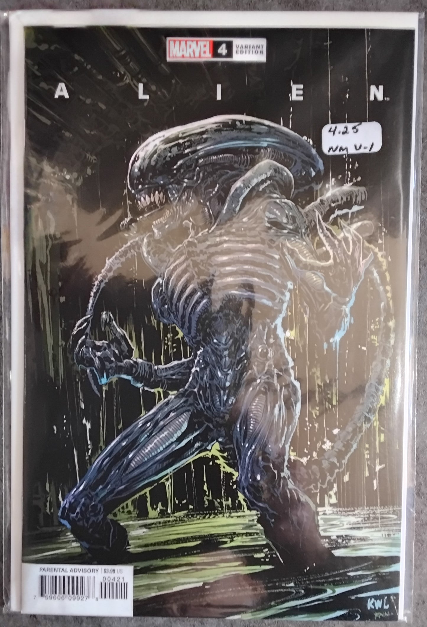 Alien Vol 1 #04 Ken Lashley Variant Cover