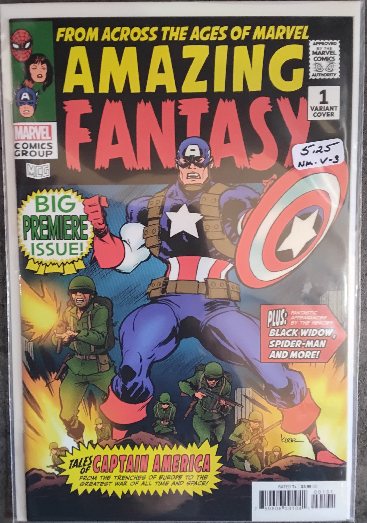 Amazing Fantasy Vol 3 #1 Kaare Andrews Variant Cover