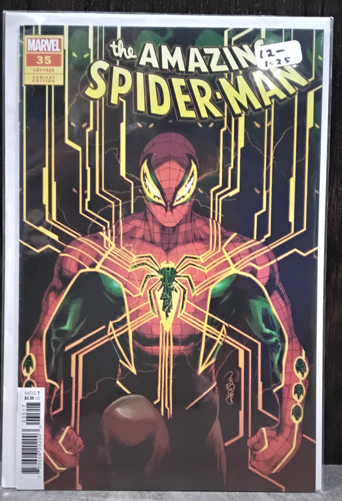 Amazing Spider-Man Vol 6 #35 Patrick Gleason 1:25 Incentive Variant Cover