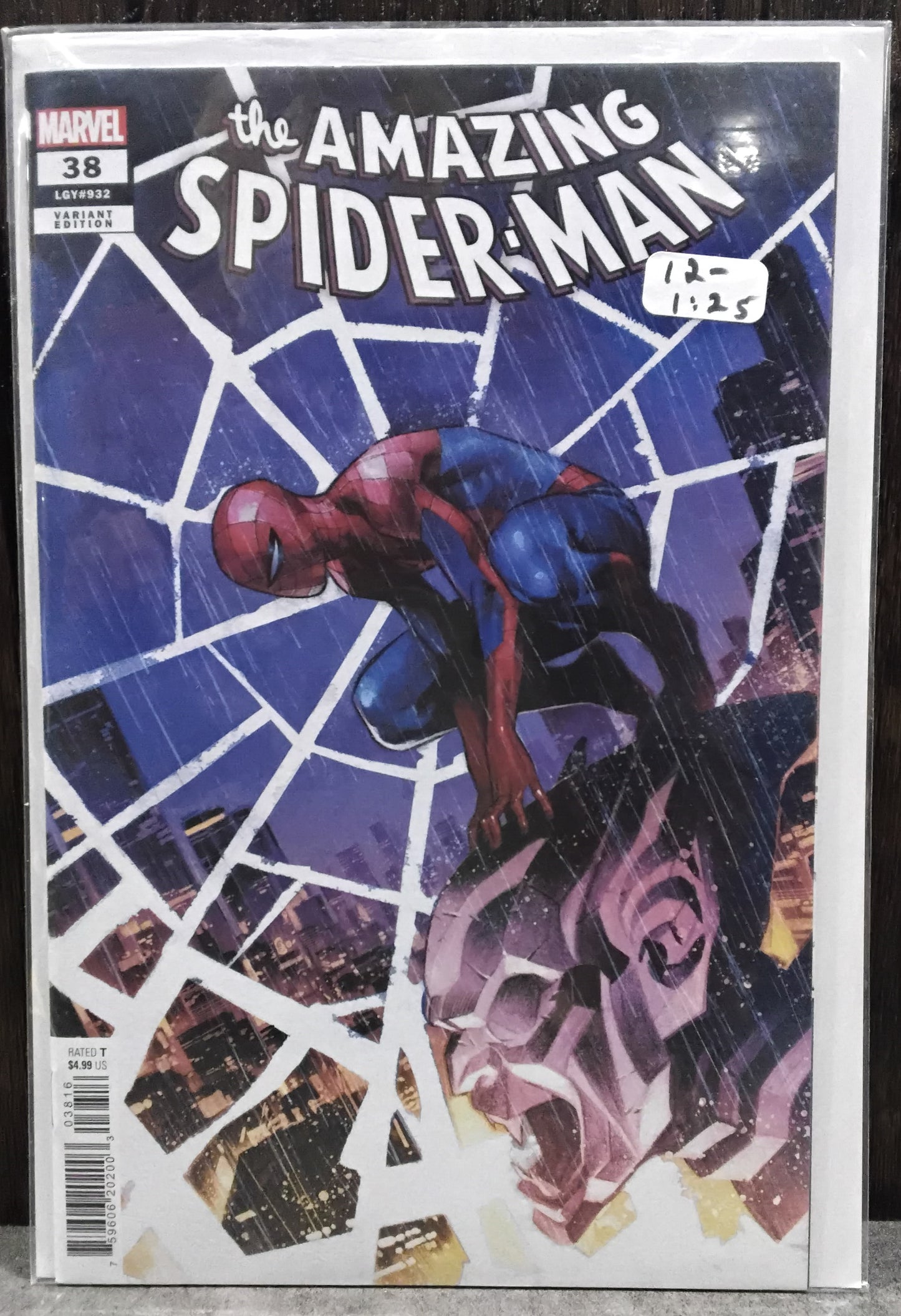 Amazing Spider-Man Vol 6 #38 Dike Ruan 1:25 Incentive Variant Cover