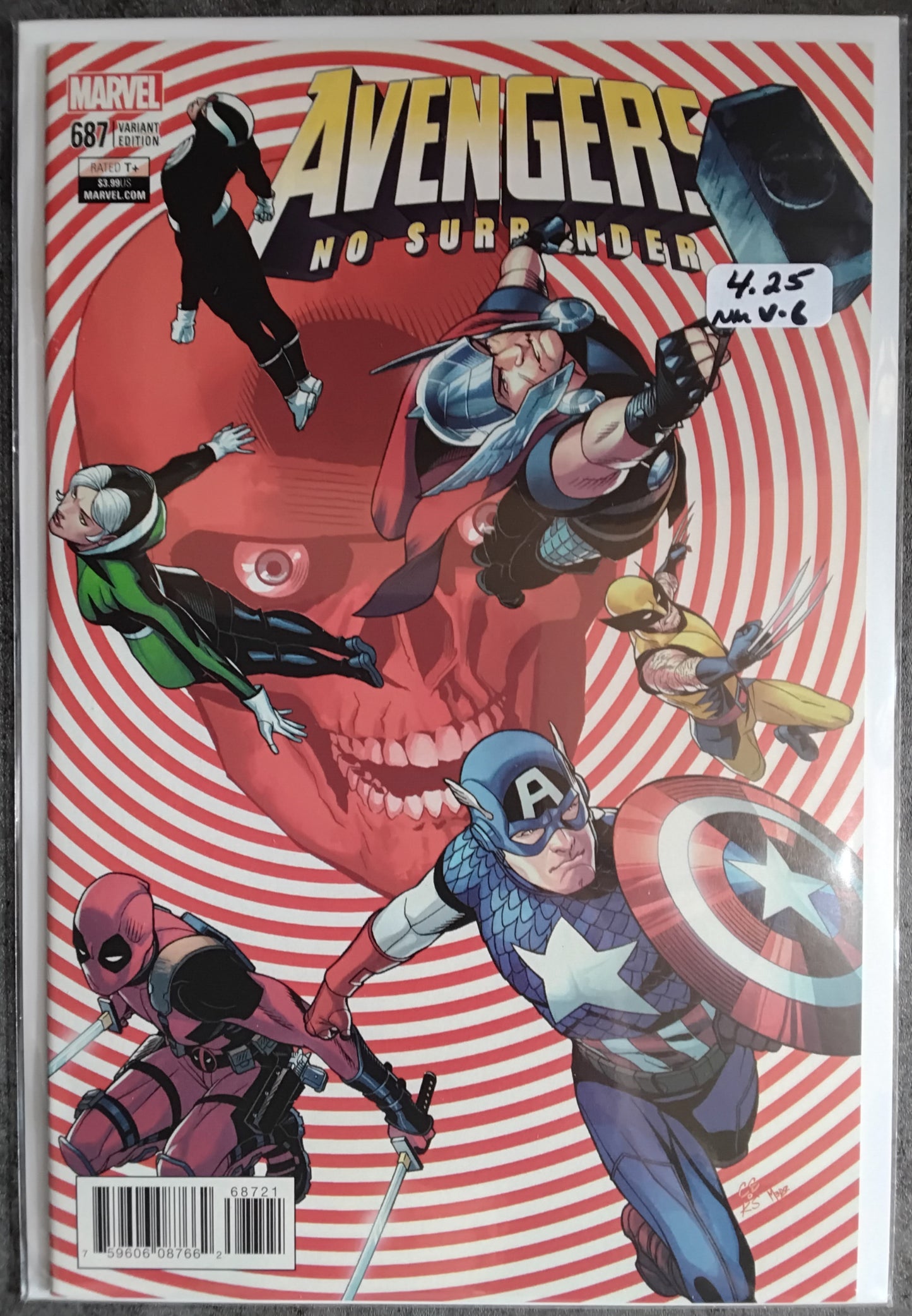 Avengers Vol 6 #687 Chris Sprouse Variant Cover