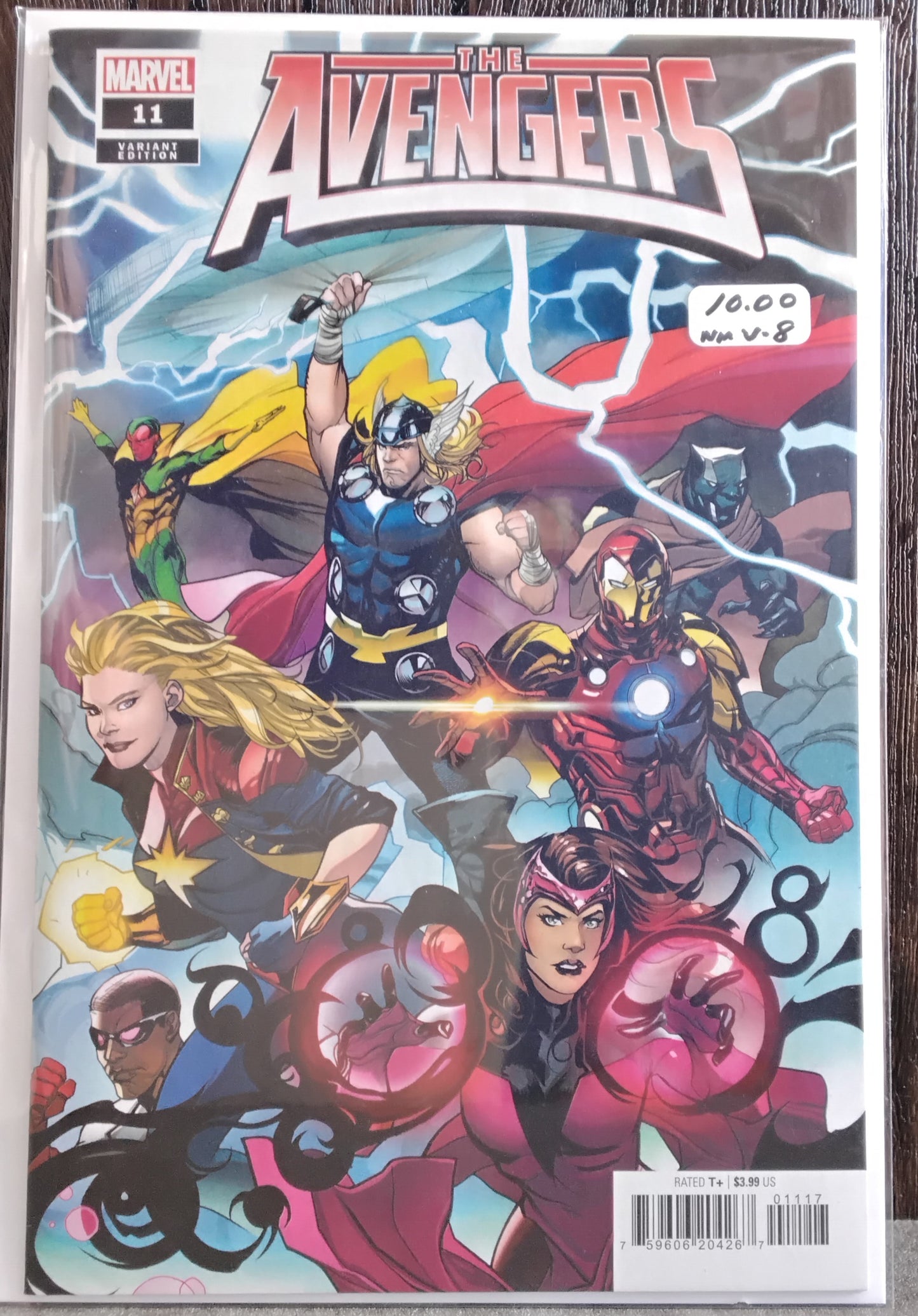Avengers Vol 8 #11 Ema Lupacchino 1:25 Incentive Variant Cover