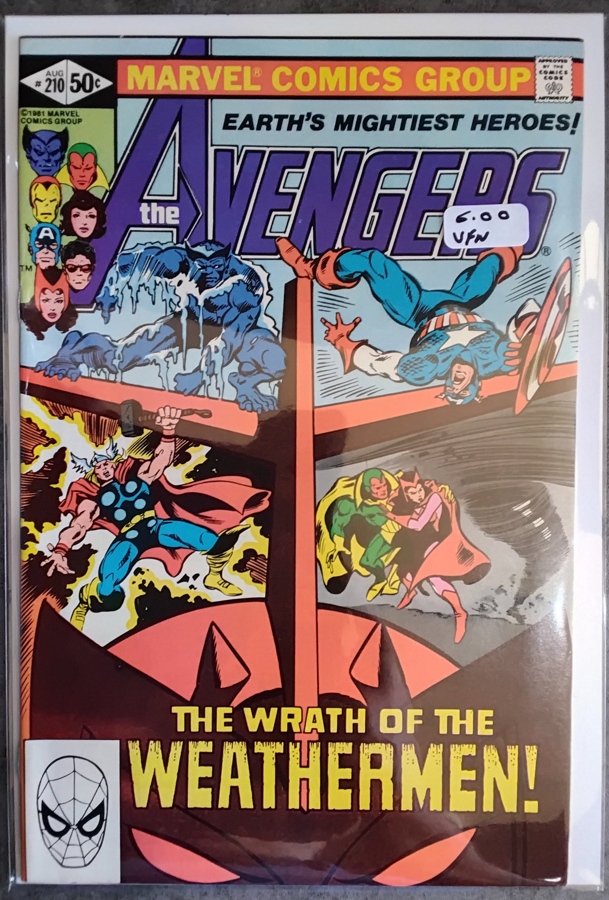 Avengers Vol 1 #210 Direct Edition (VF)