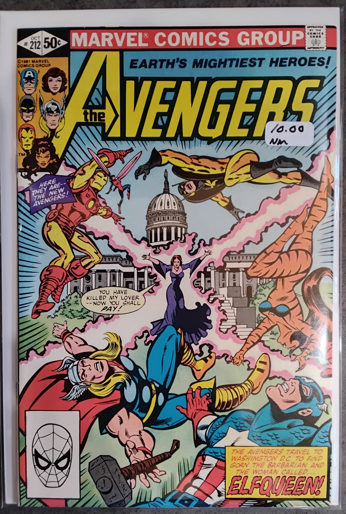Avengers Vol 1 #212 Direct Edition (NM)