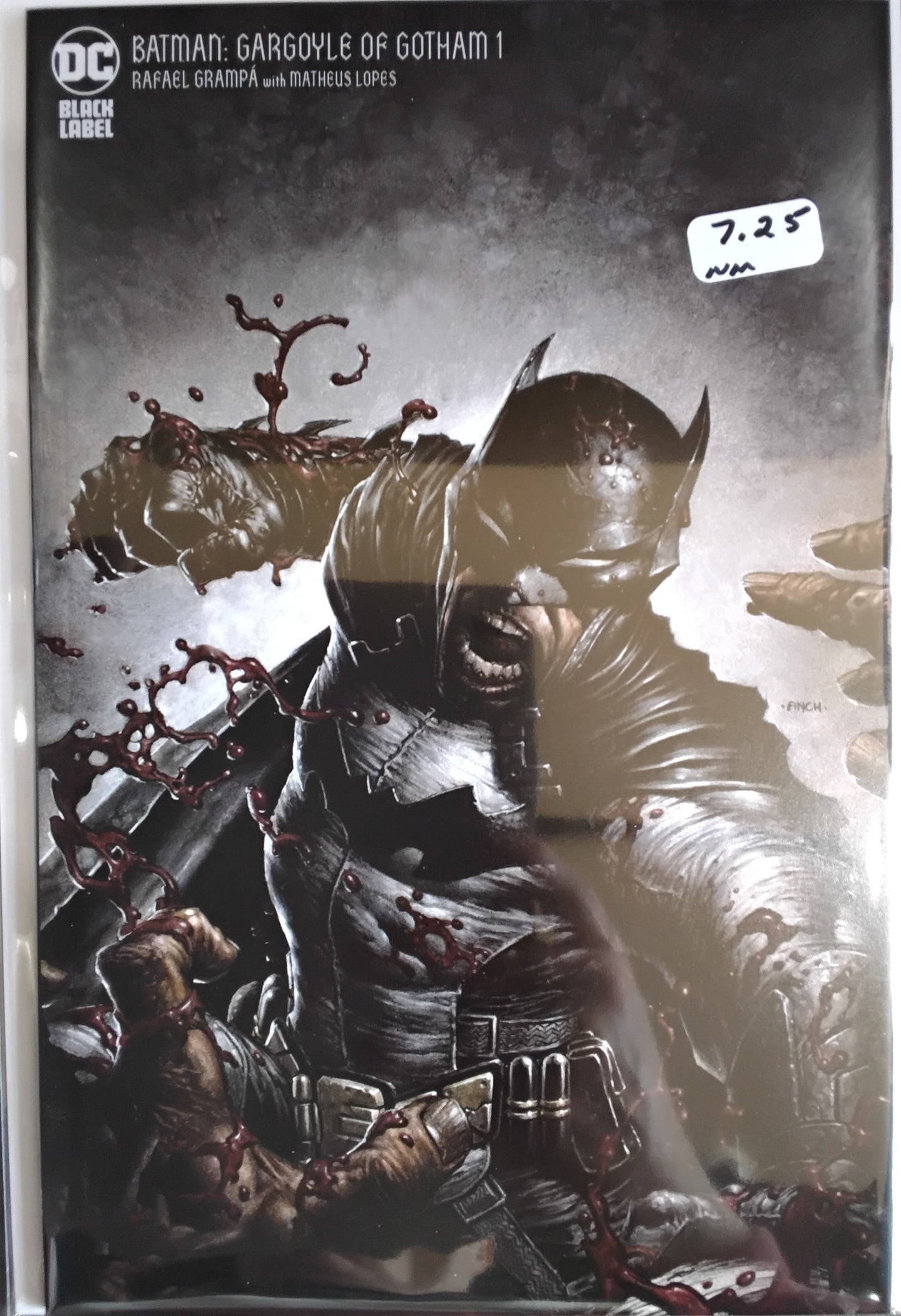 Batman: Gargoyle Of Gotham #1 David Finch Variant Cover