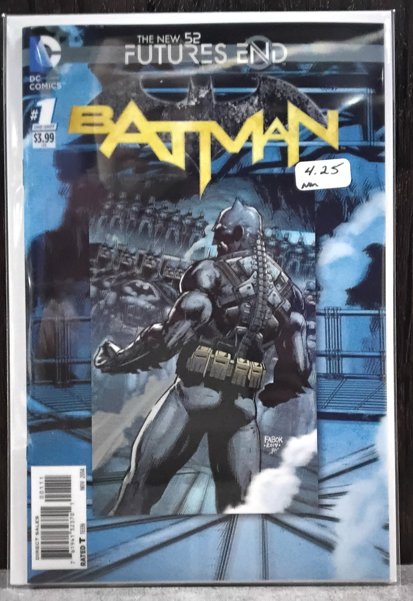 Batman (New 52) Futures End #1 Lenticular Cover