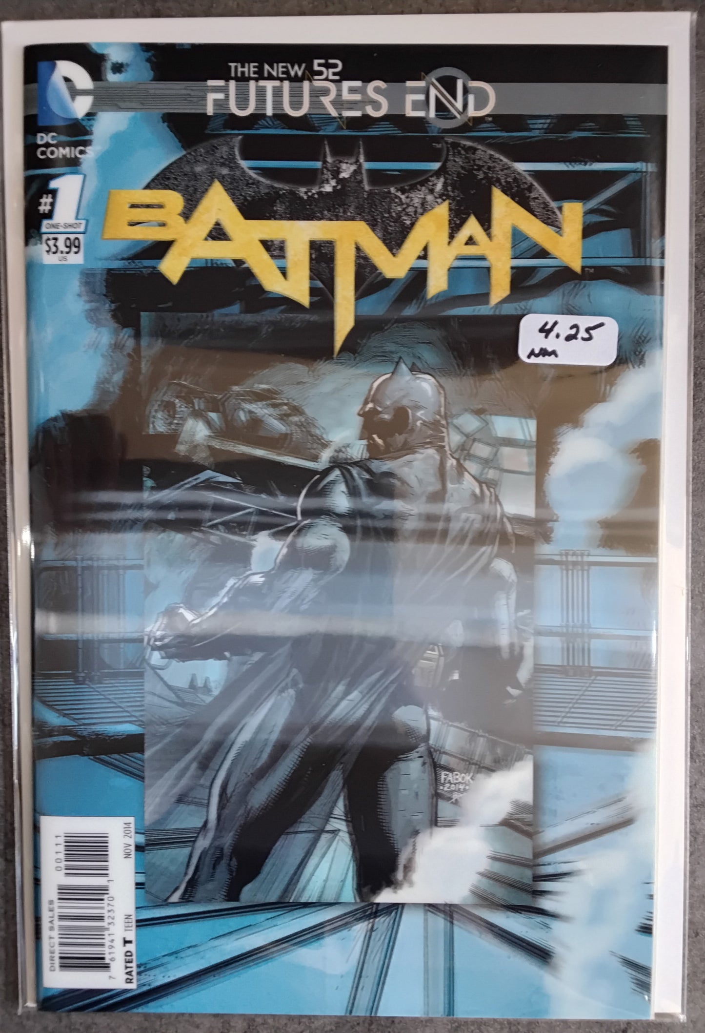 Batman (New 52) Futures End #1 Lenticular Cover