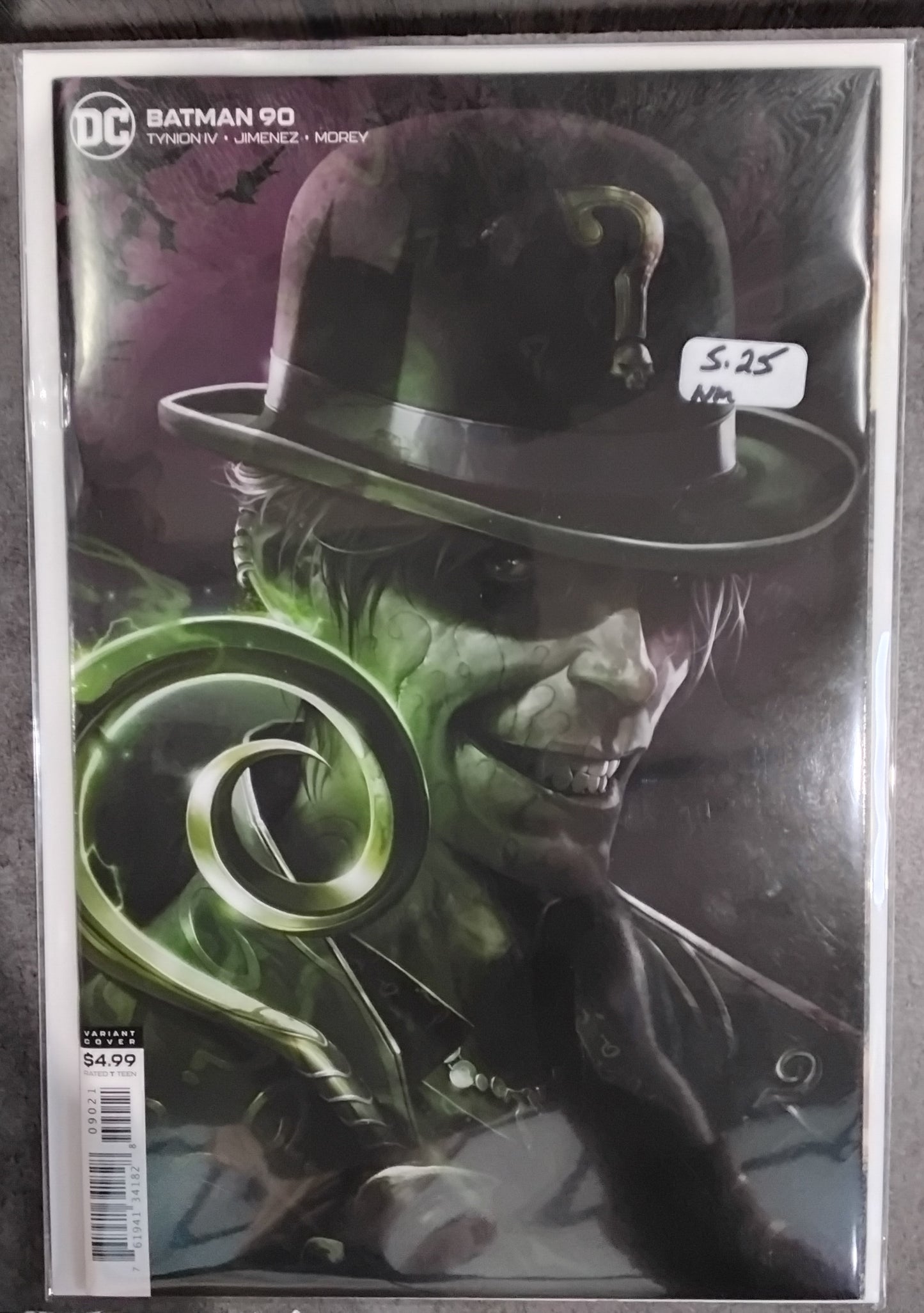 Batman (Rebirth) #090 Francesco Mattina Card Stock Variant Cover