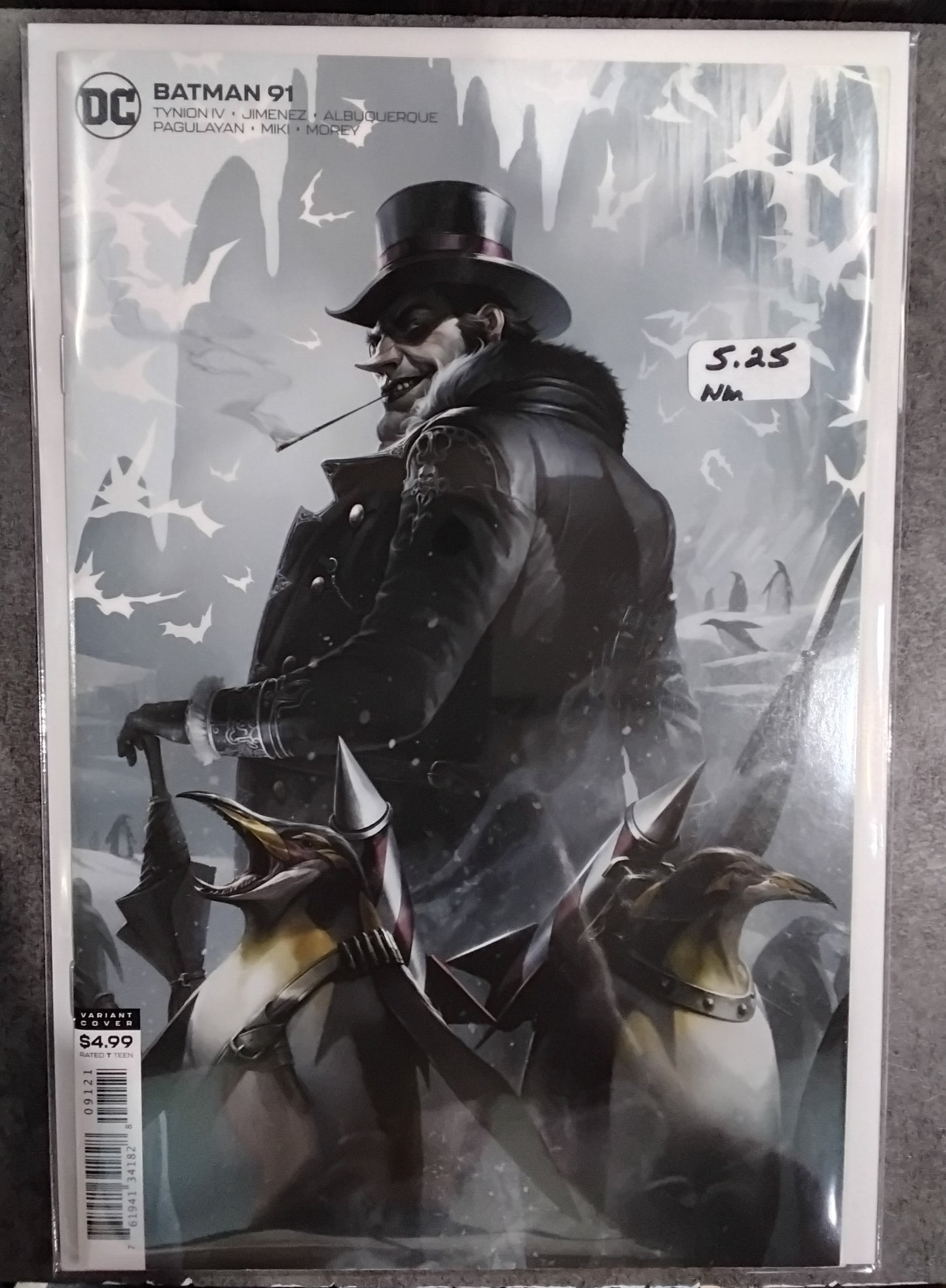 Batman (Rebirth) #091 Francesco Mattina Card Stock Variant Cover
