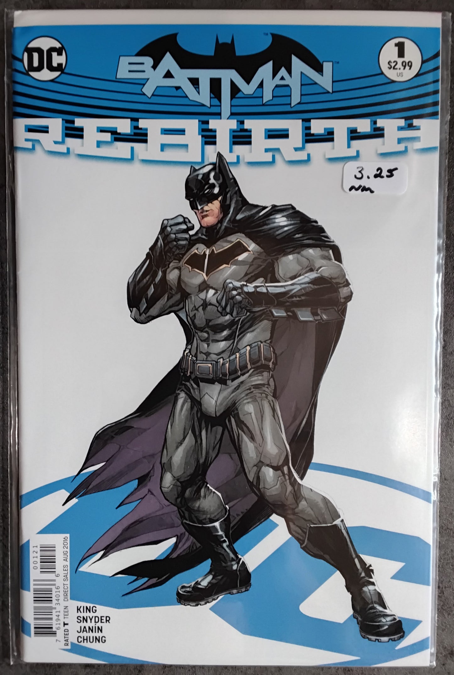 Batman: Rebirth #1 Howard Porter Variant Cover