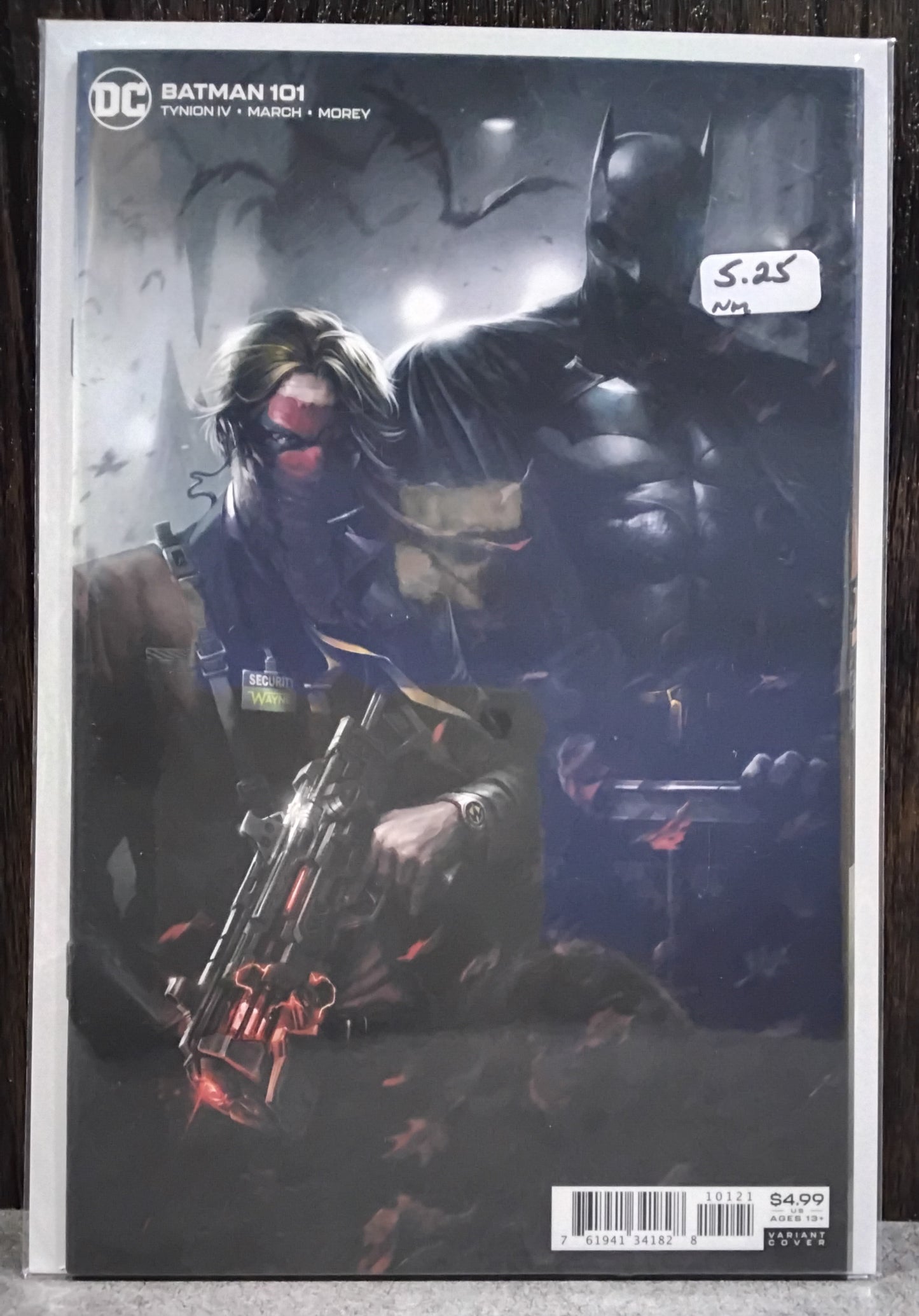 Batman (Rebirth) #101 Francesco Mattina Card Stock Variant Cover