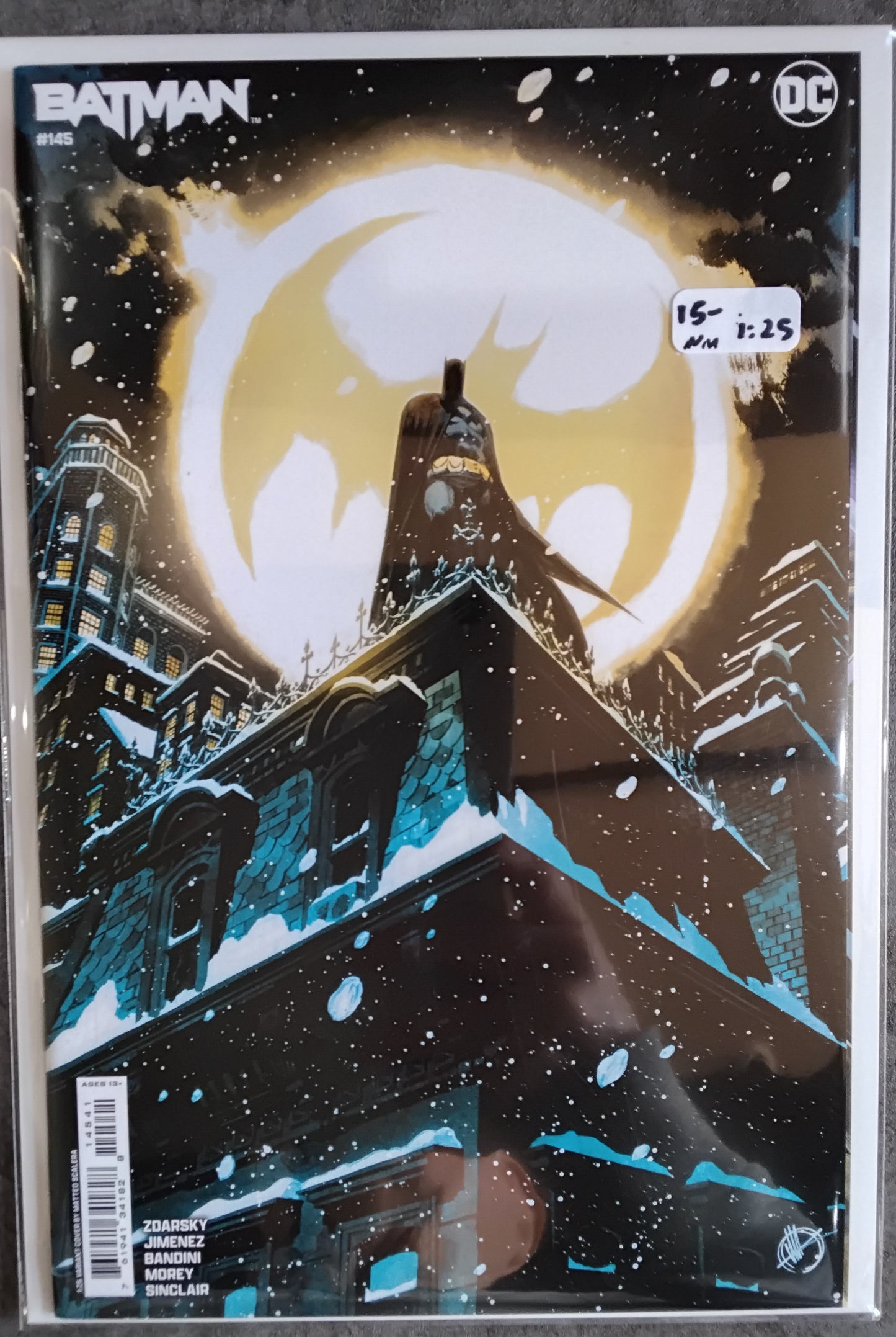 Batman (Rebirth) #145 Matteo Scalera 1:25 Incentive Variant Cover