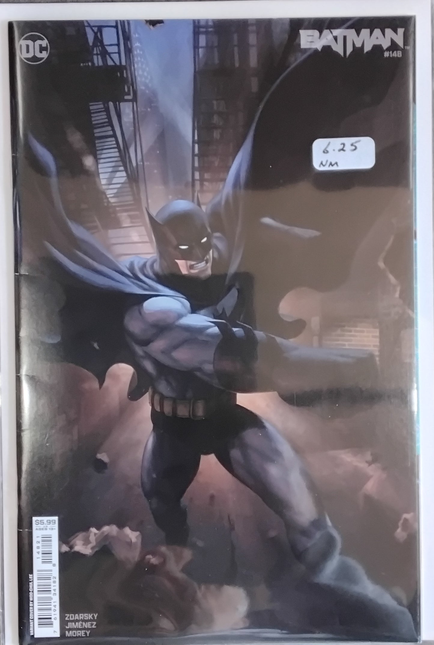 Batman (Rebirth) #148 Woo-Chul Lee Card Stock Variant Cover